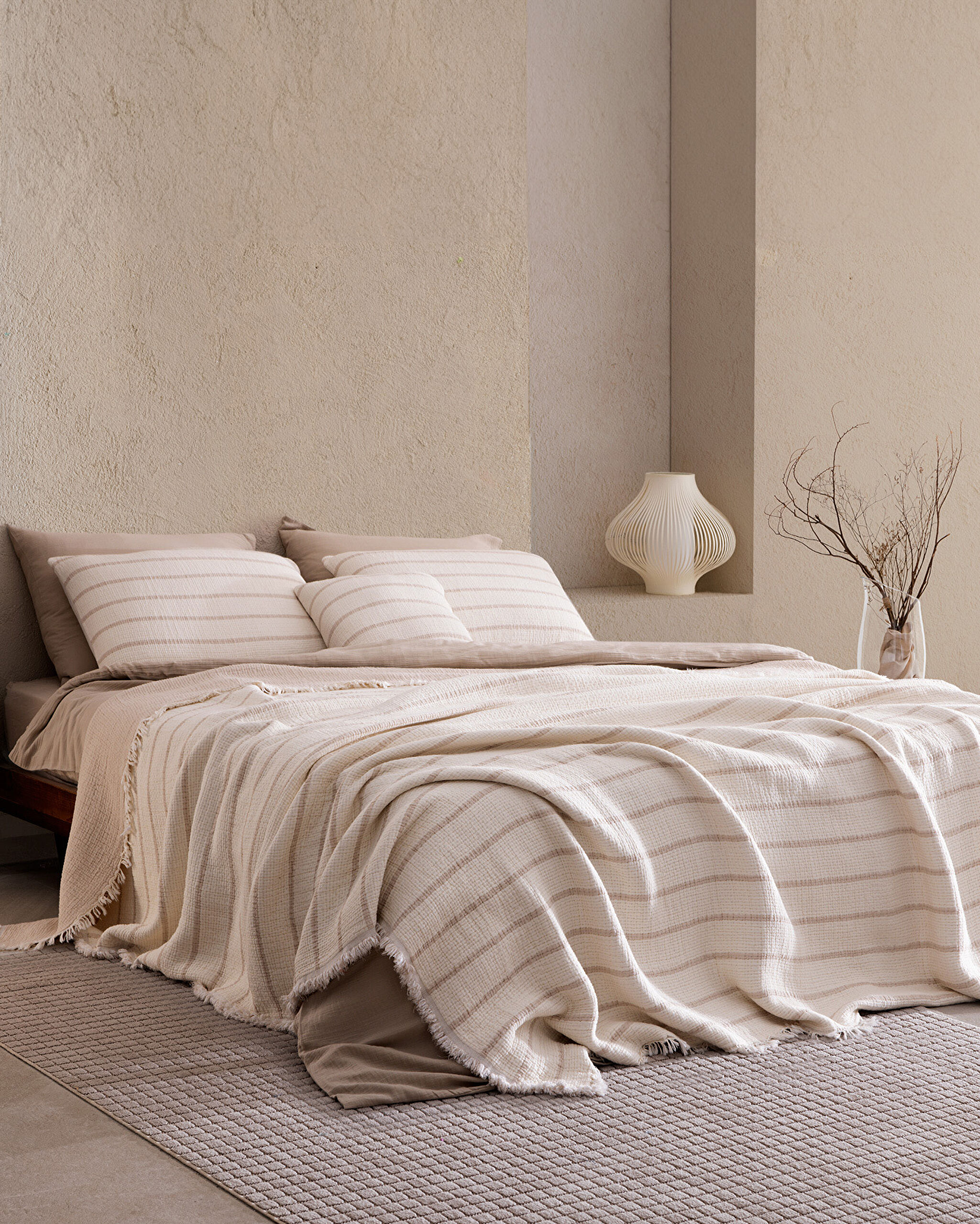 Ensemble de dot 8 pièces Marguerite - Beige/Écru - 0