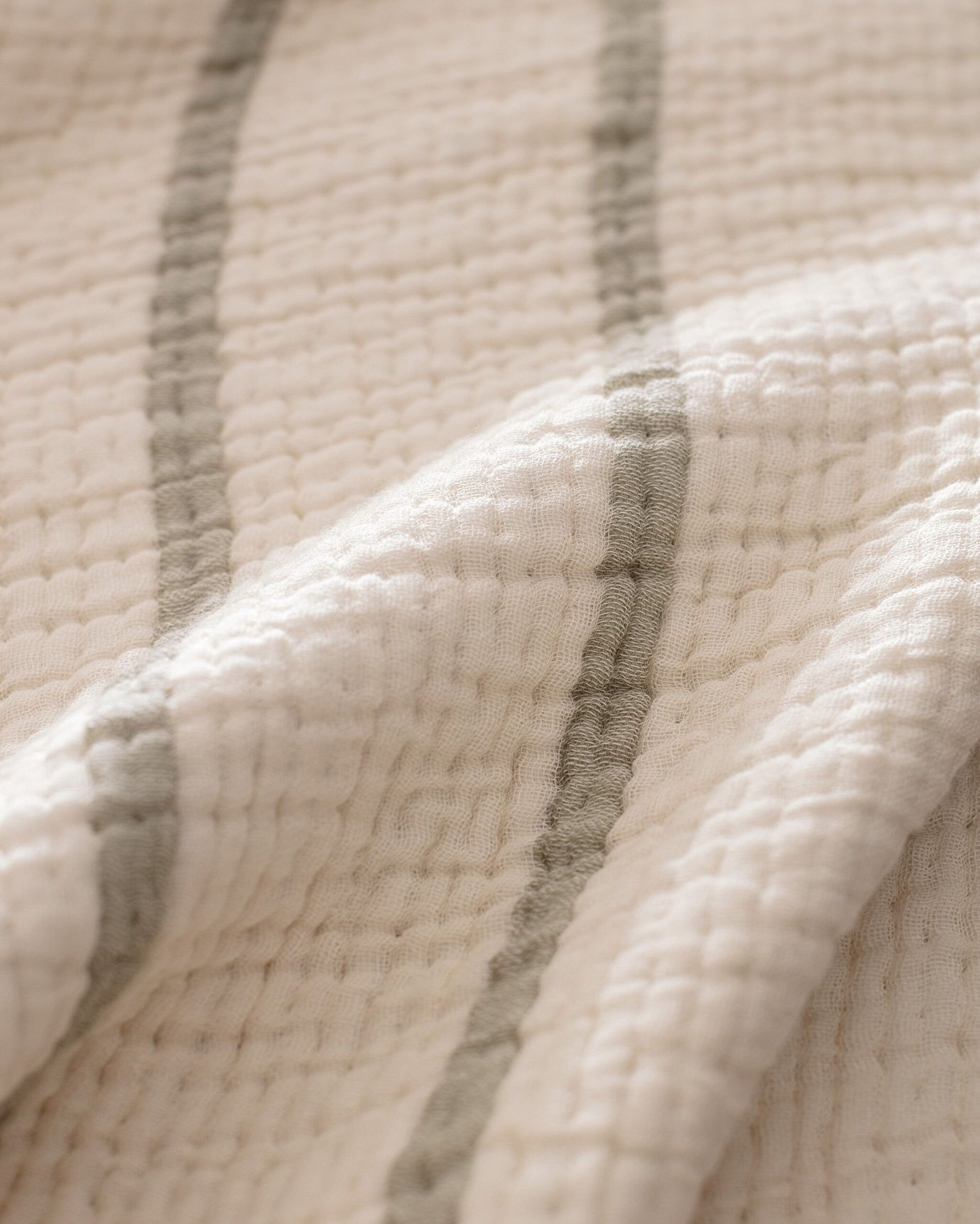 Ensemble de dot 8 pièces Marguerite - Kaki/Écru - 7