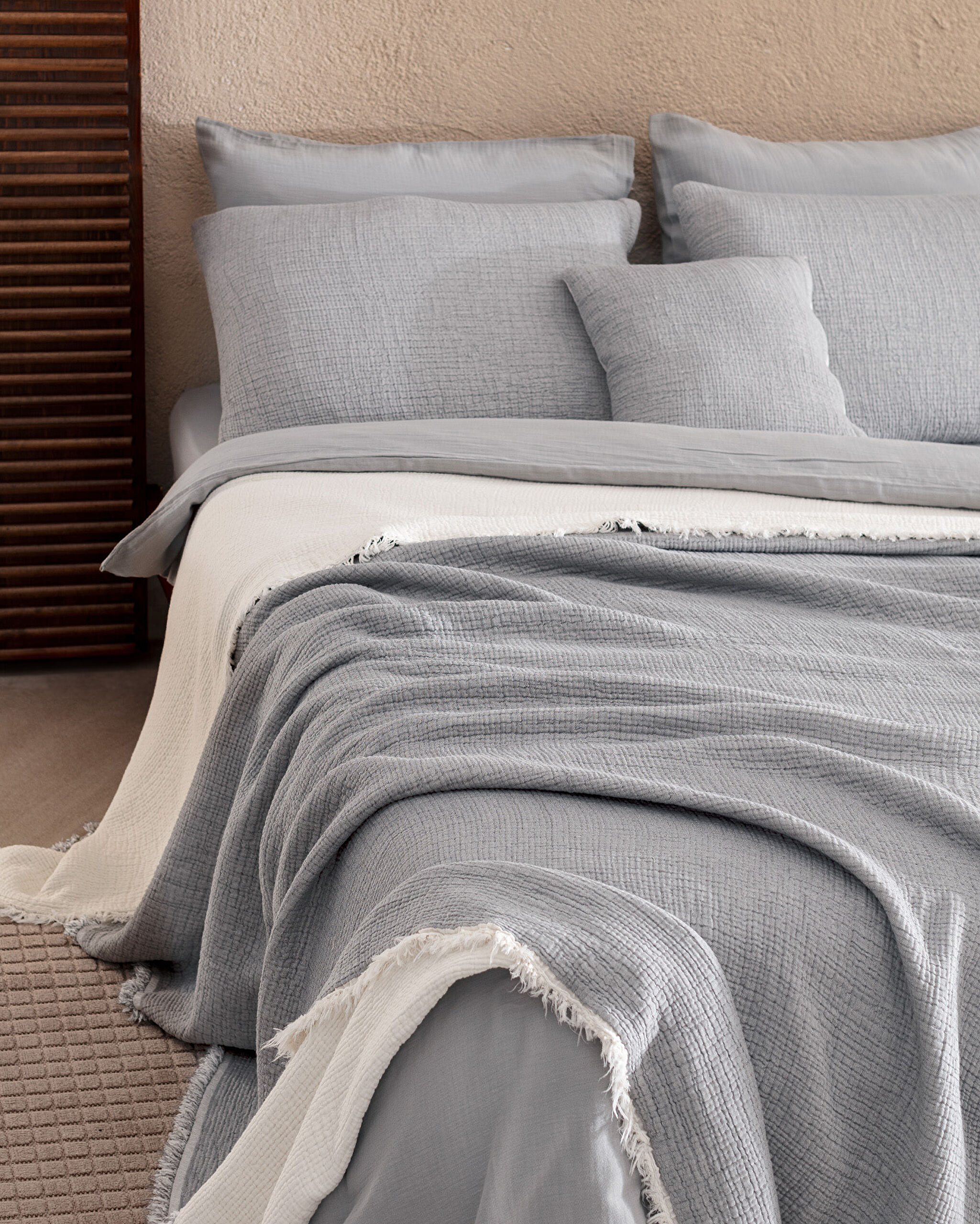 Dot 8 pièces Pivoine - Anthracite/Ecru - 1