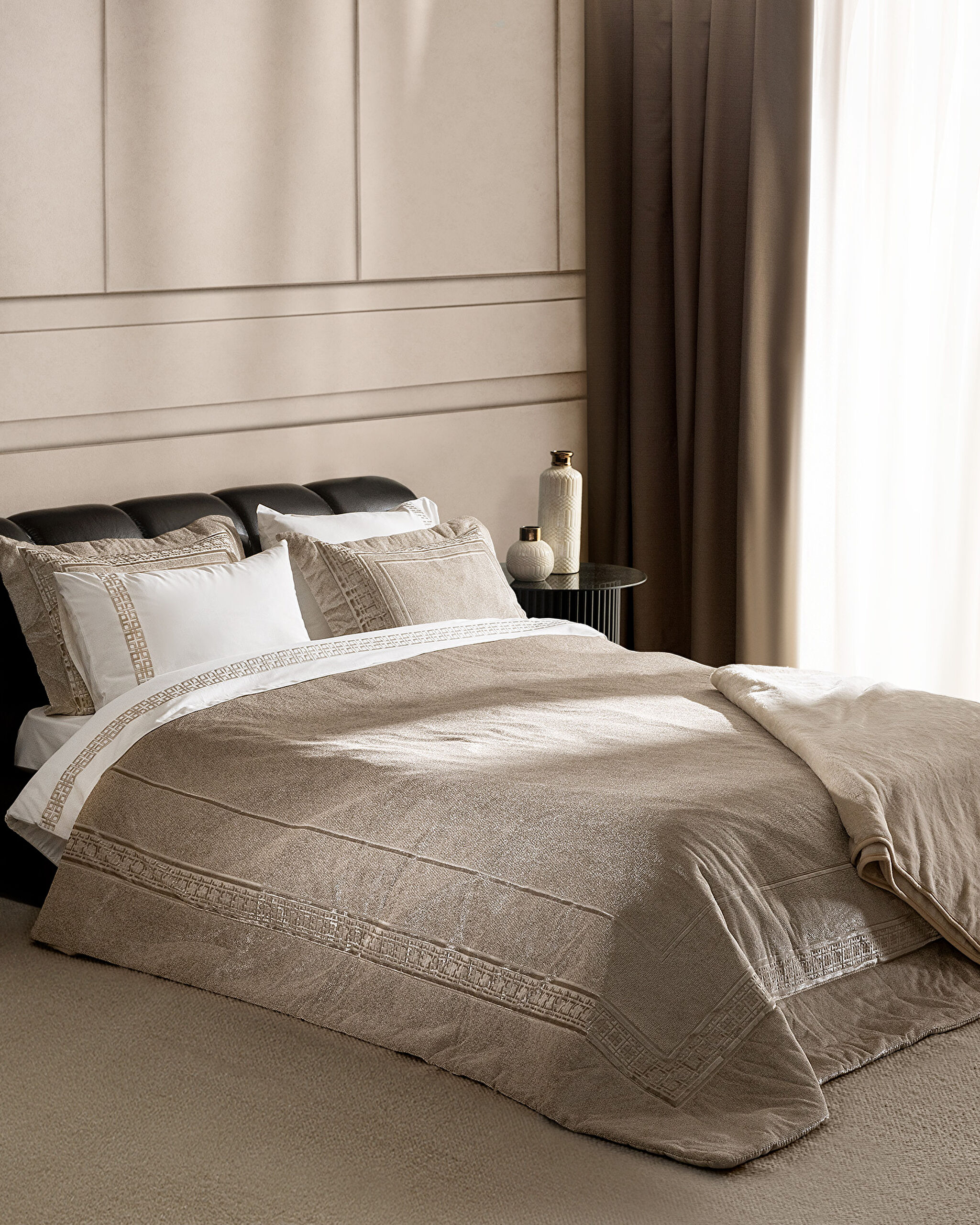 Ensemble de dot double 8 pièces Espelette - Or - 0