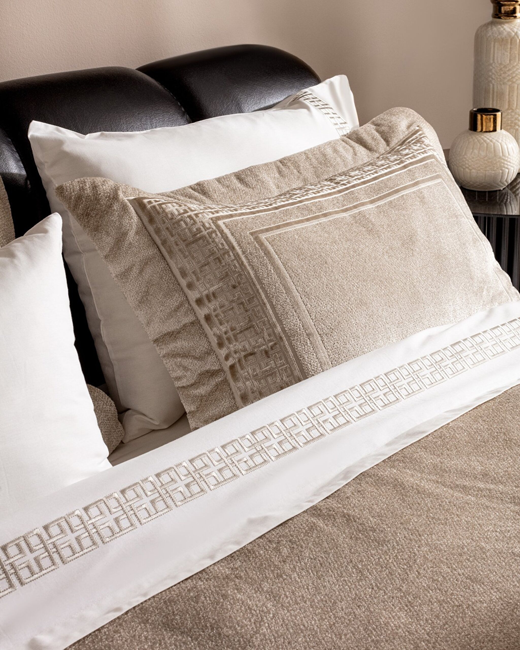 Ensemble de dot double 8 pièces Espelette - Or - 2