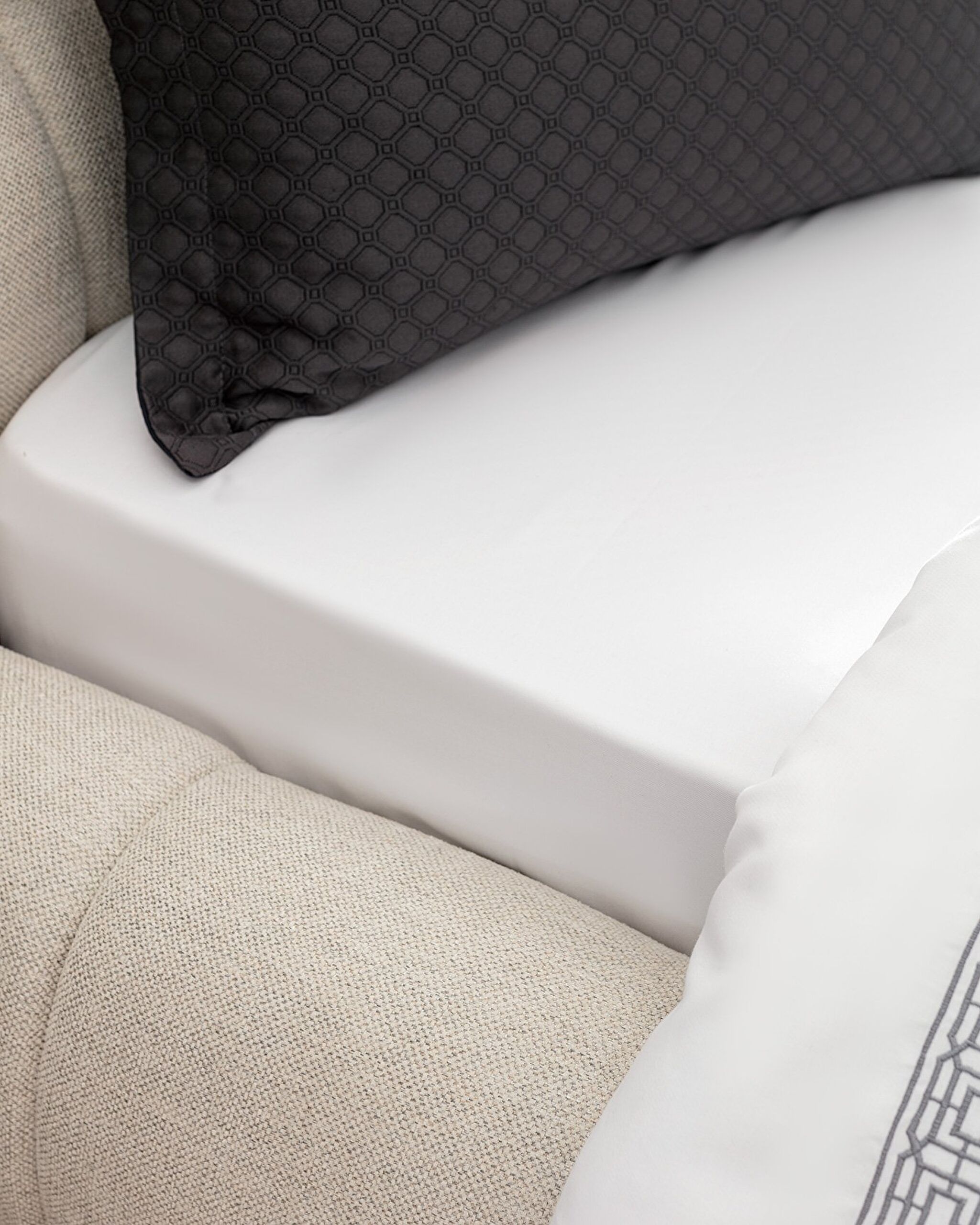 Somme Çift Kişilik 7 Parça Çeyiz Seti - Antrasit - 6