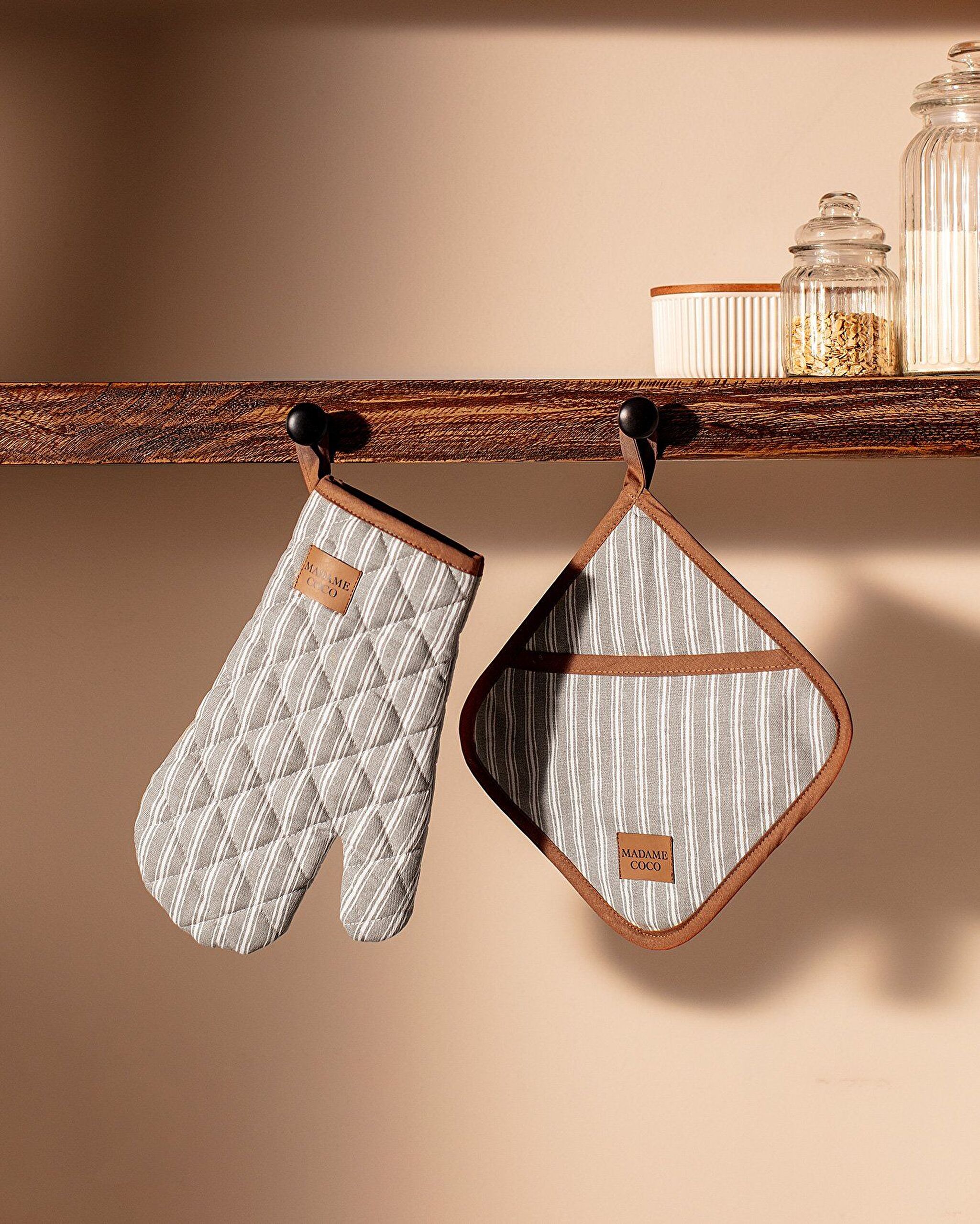 Juste Lot De 2 Gants De Cuisine - 0