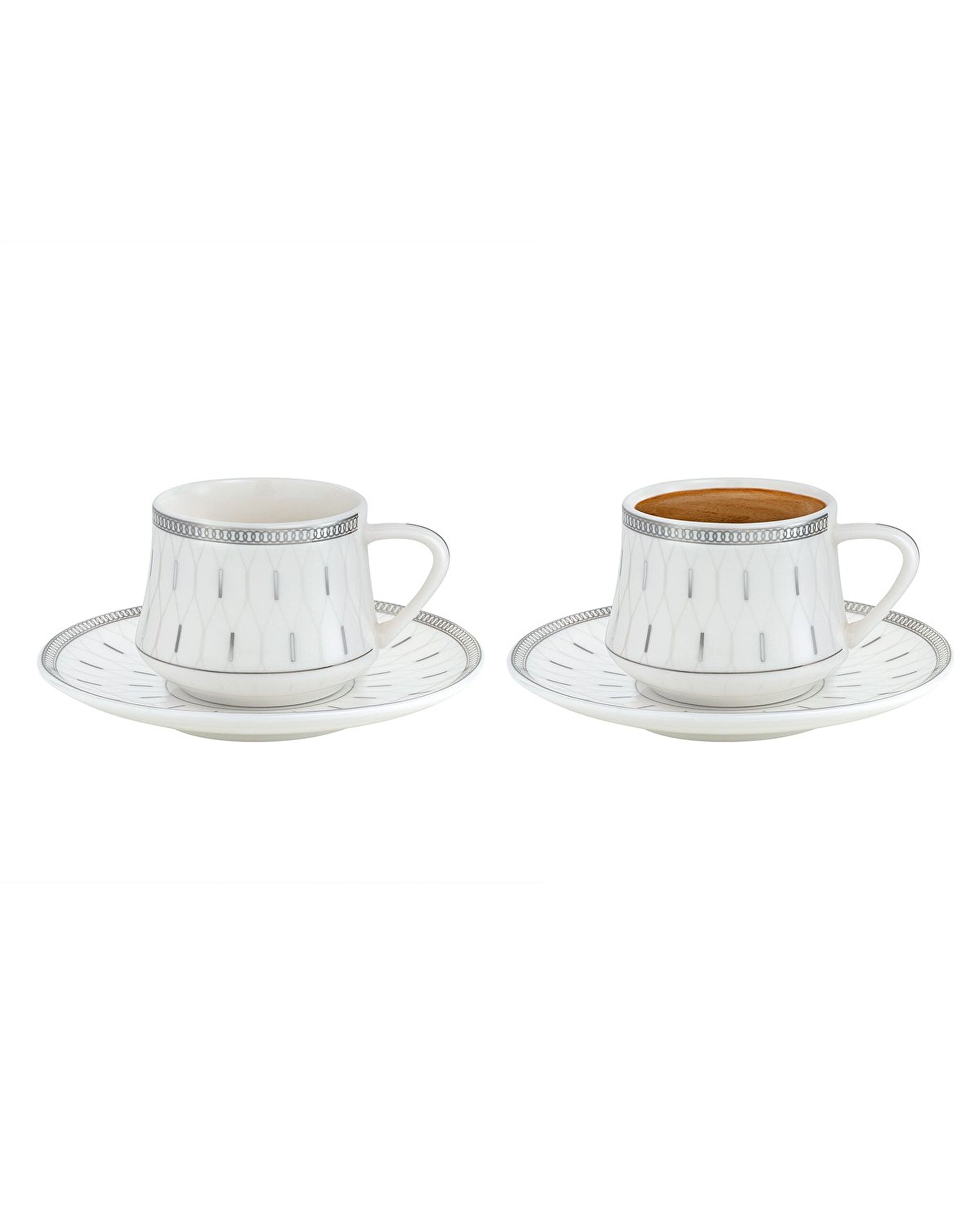 Ensemble de Tasses à Café Voyant pour 2 Personnes - 95 ml - 2