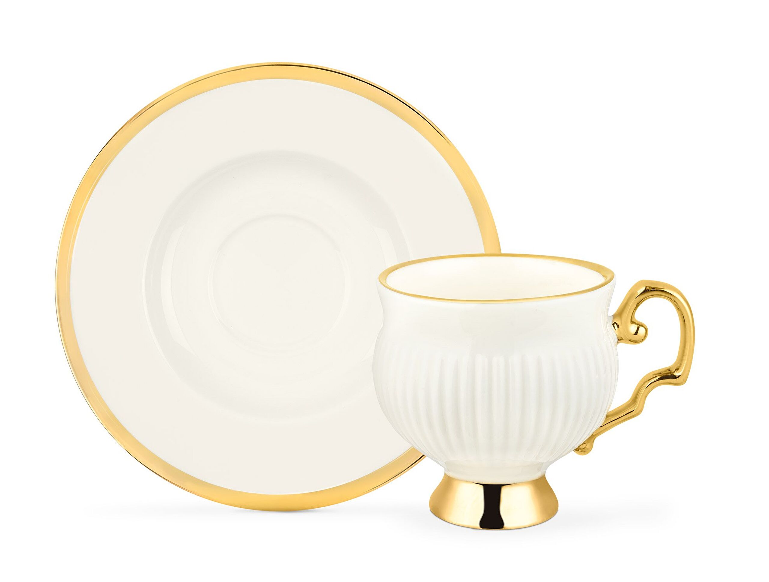 Yolande Pensee Set de 2 tasses à café - 1