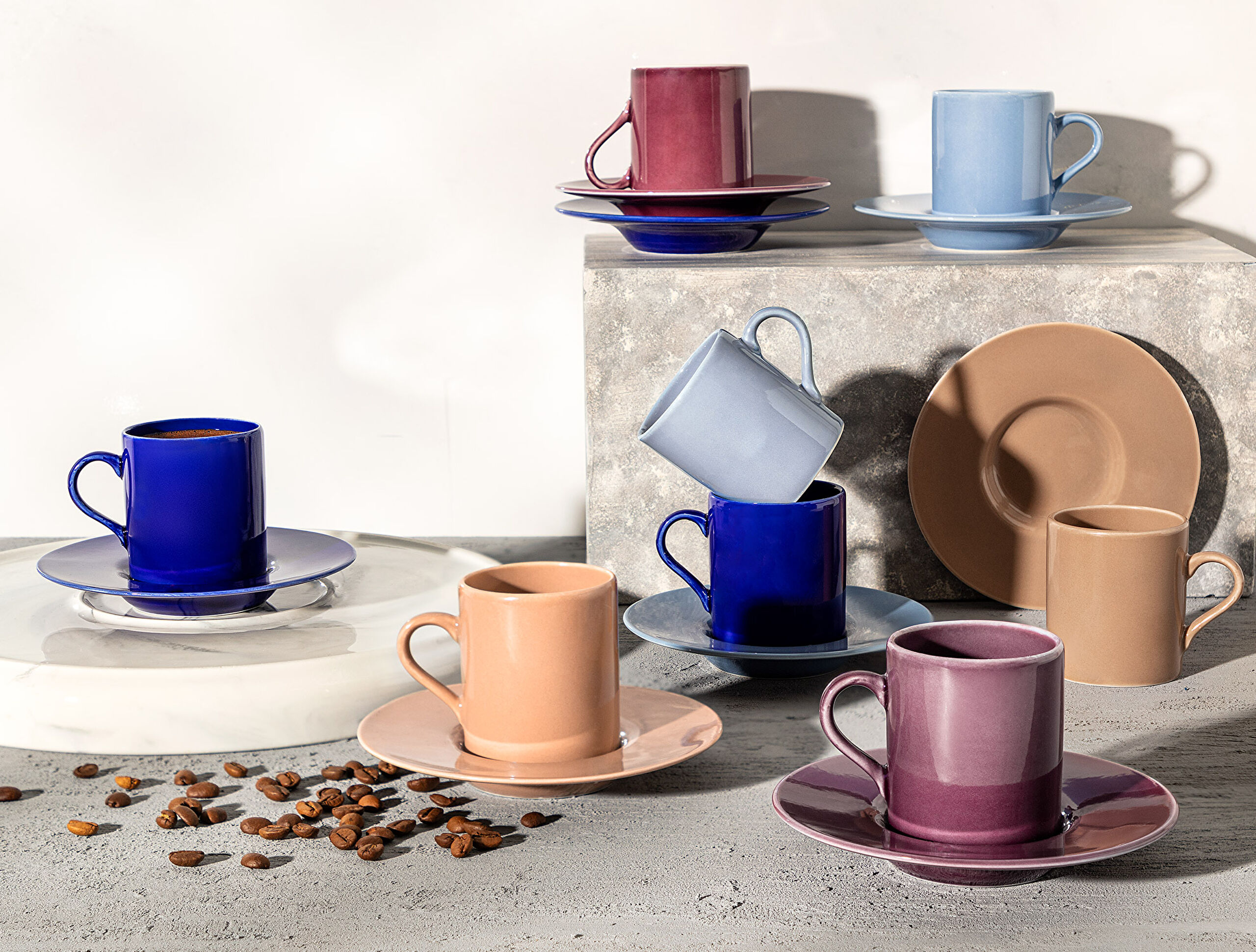 Ensemble de tasses à café 2 pièces Lenora-2 - 3