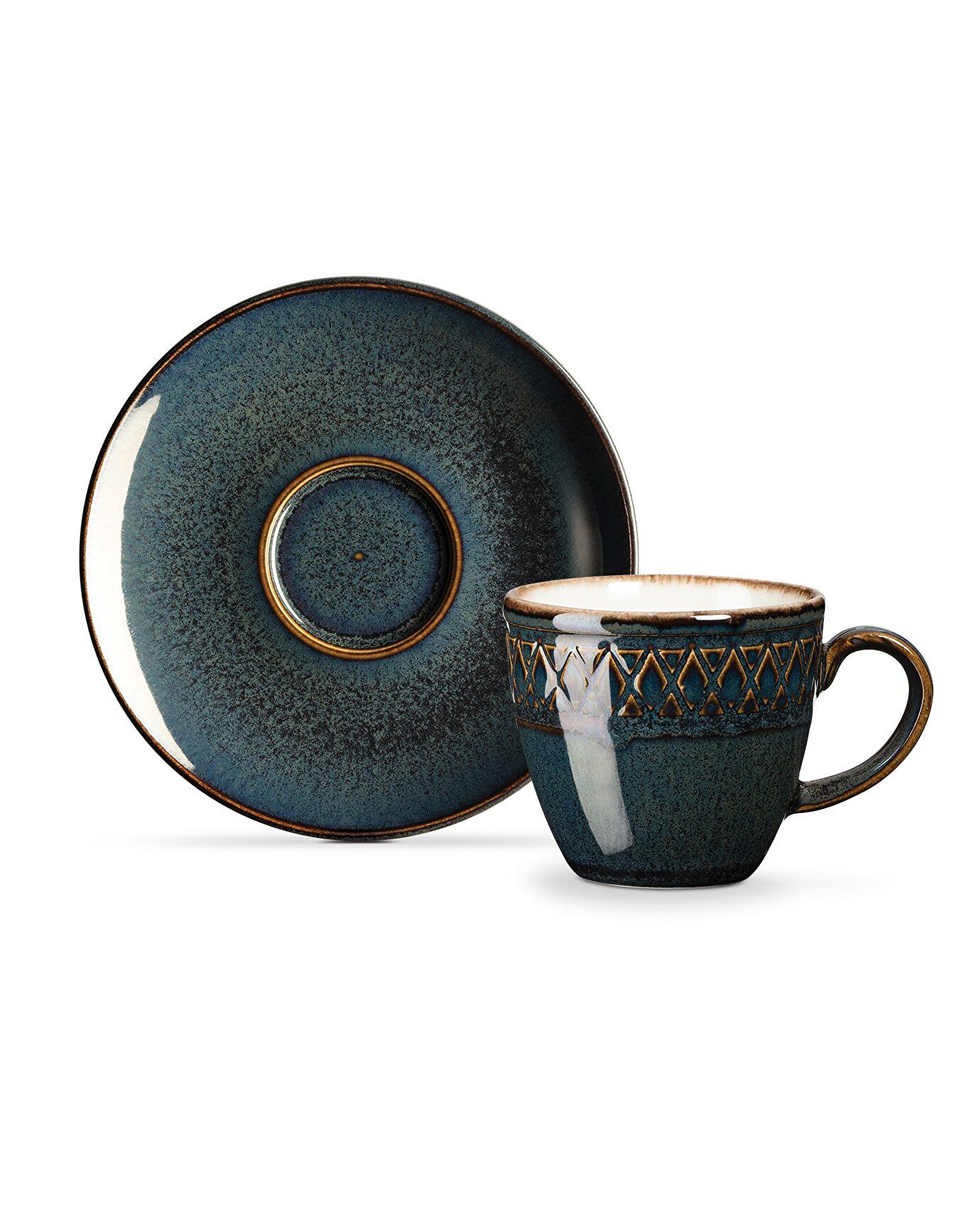 Antique  4-piece Coffee Cup Set - 1