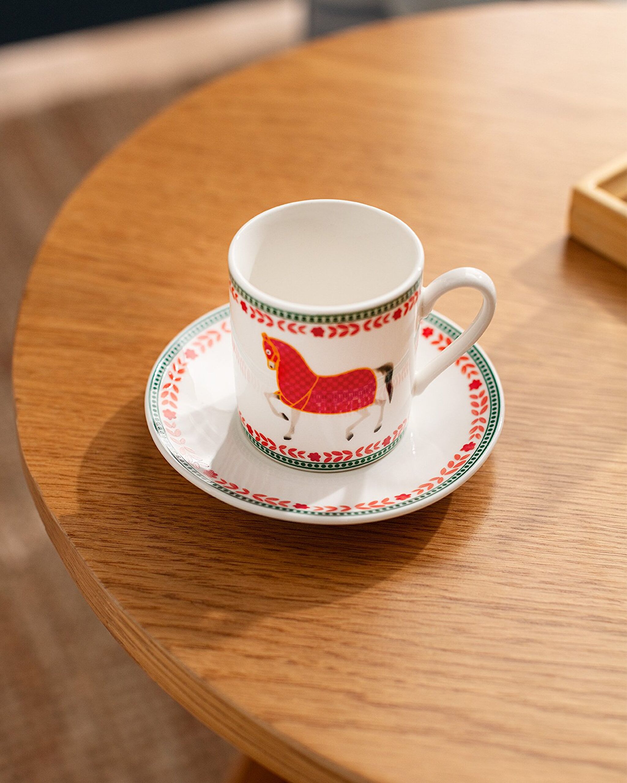 Desirat Lot de 2 Tasses à Café - Colorées - 90 ml - 1