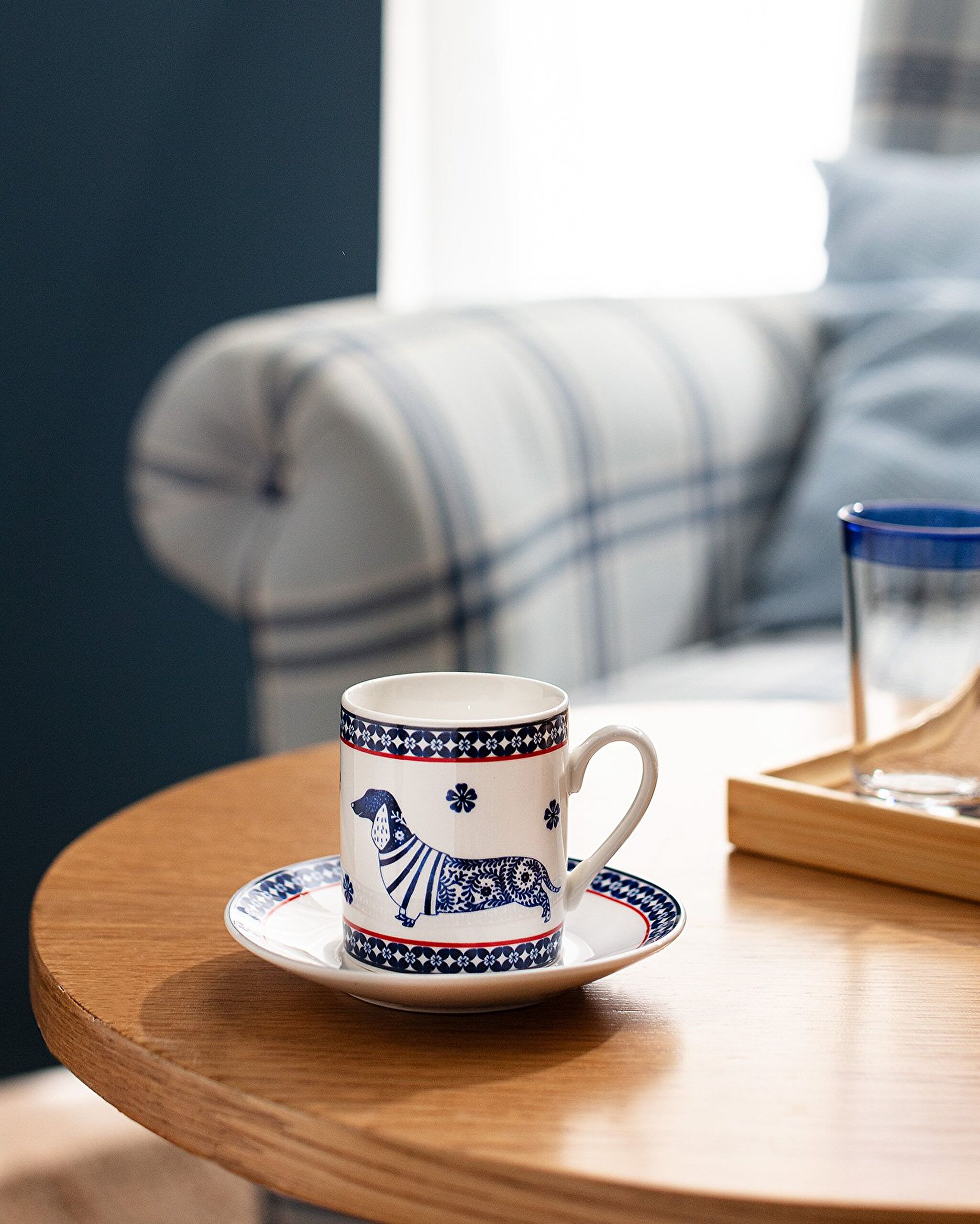 Damien Lot de 2 Tasses à Café - Colorées - 90 ml - 0