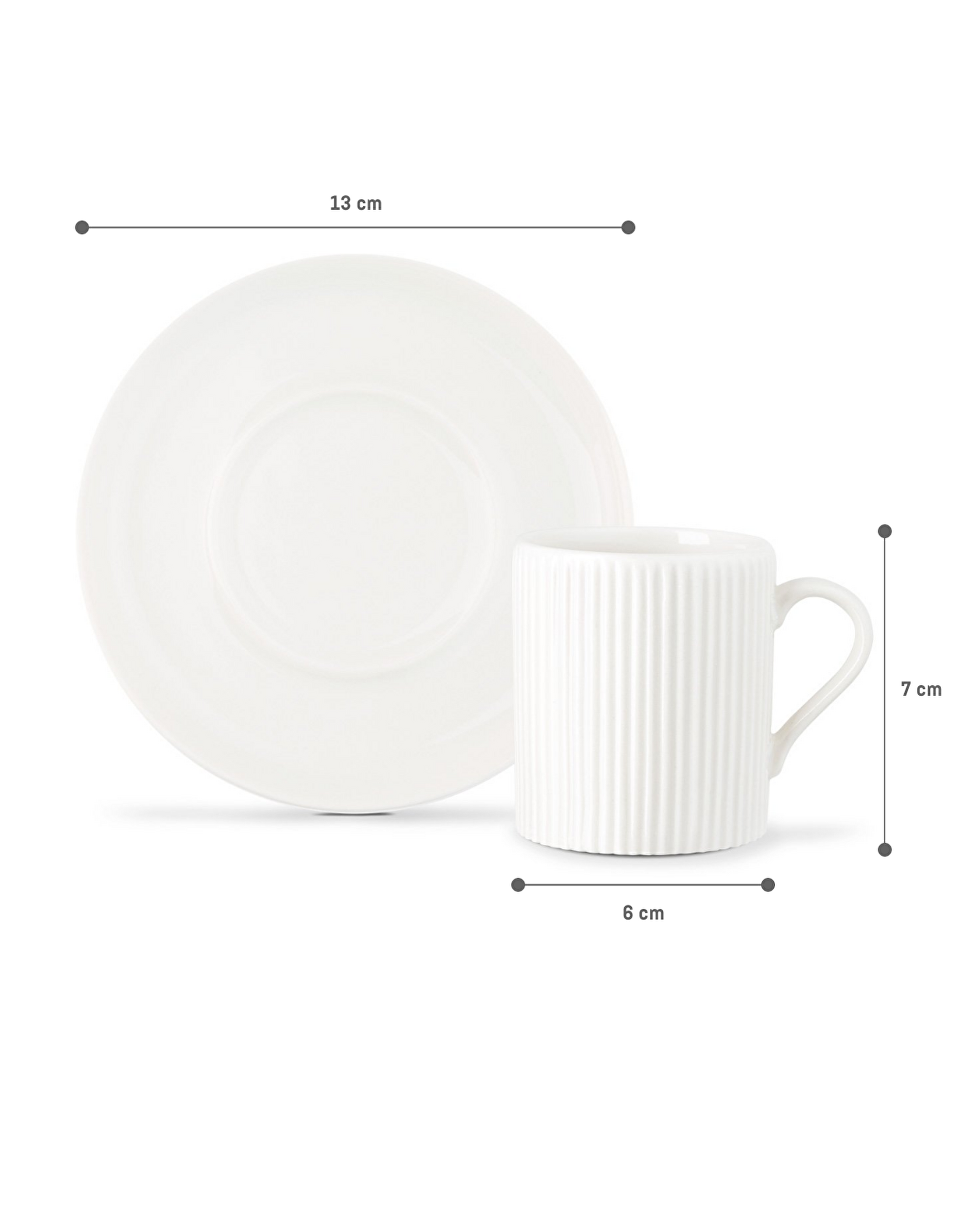 Ensemble De Tasses À Café Benard Ligne 6 Personnes - 2