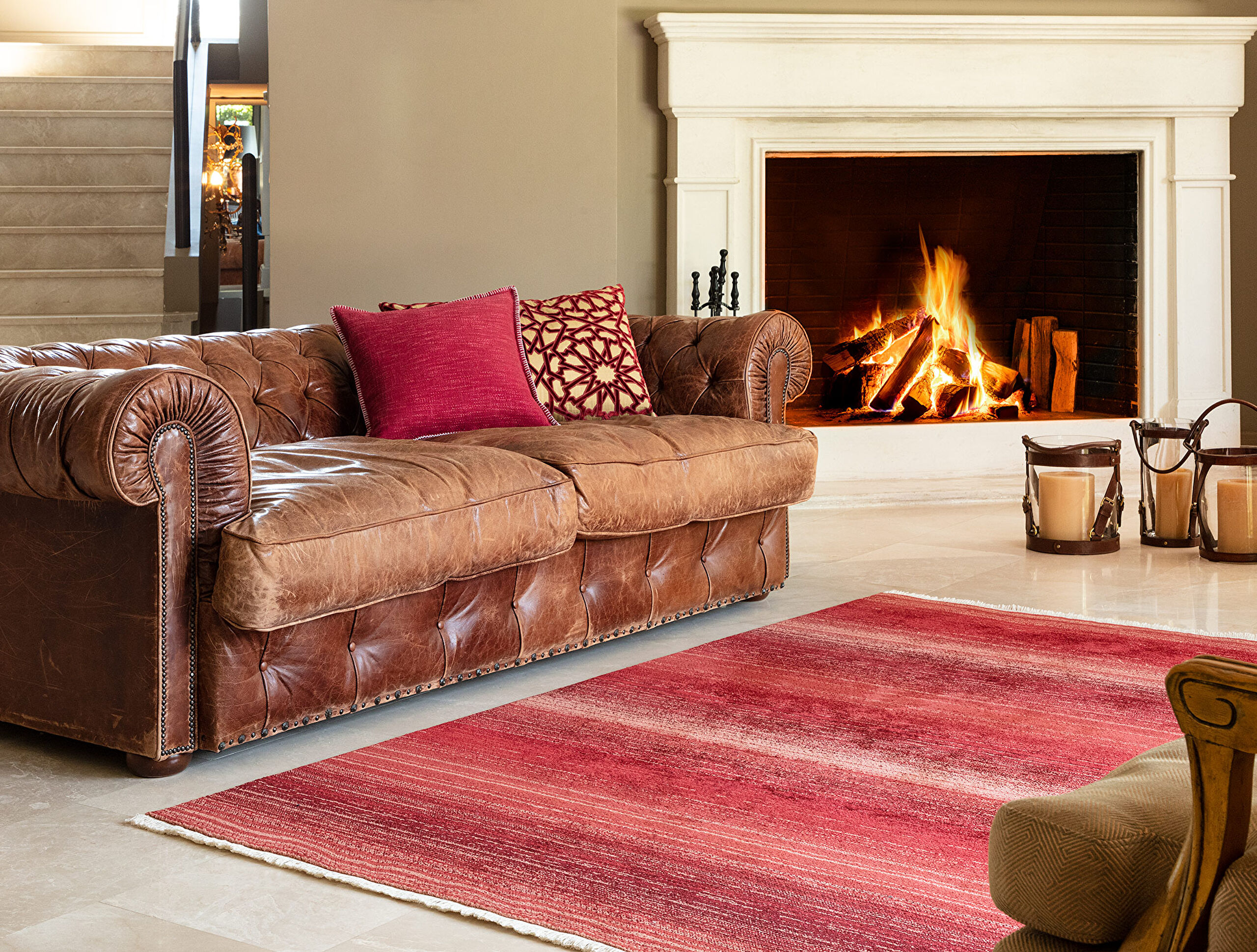 Orient Cadre Tapijt - 200x280 cm - Tegel - 2