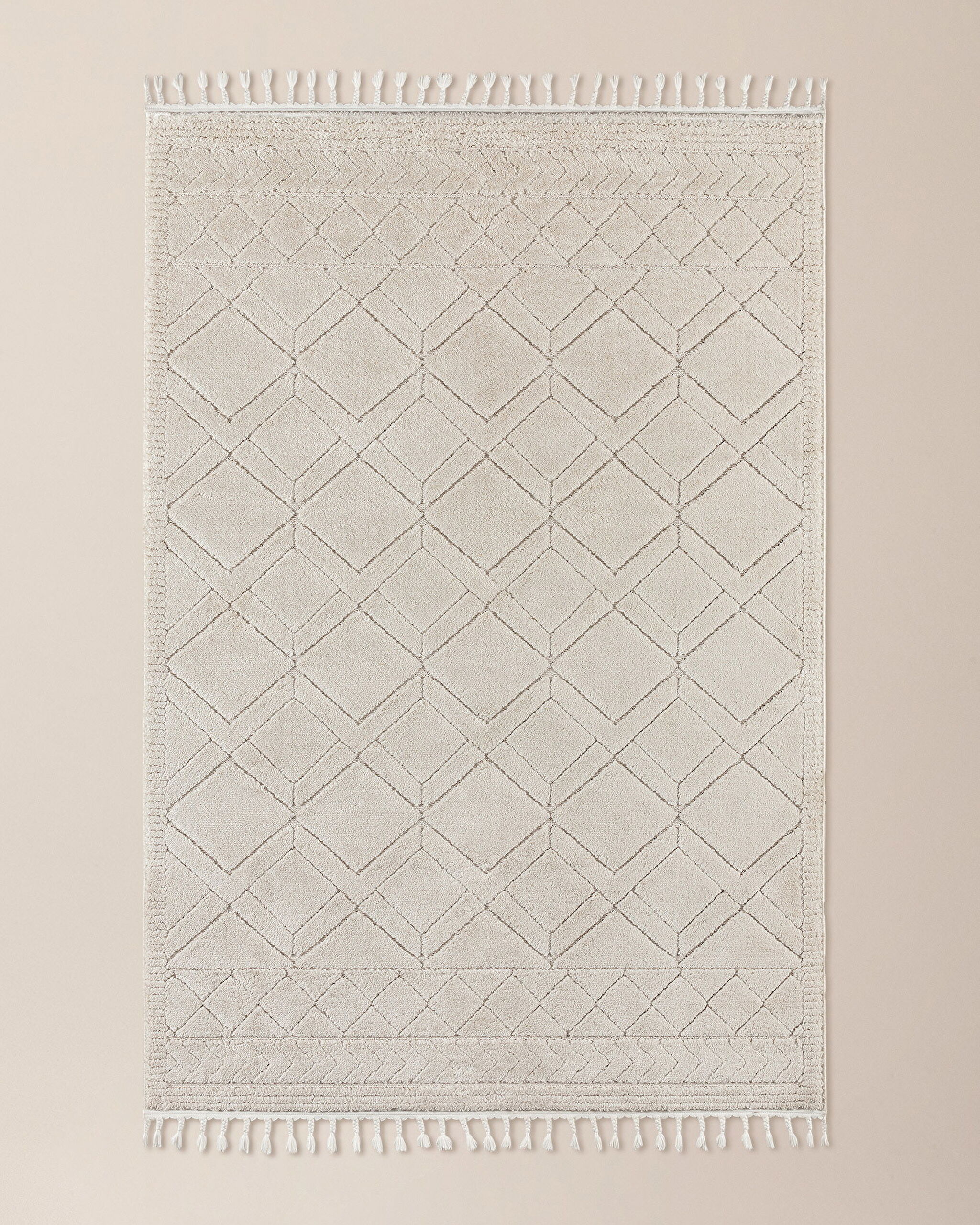 Clarice Tapijt - Beige - 120x180 cm - 0