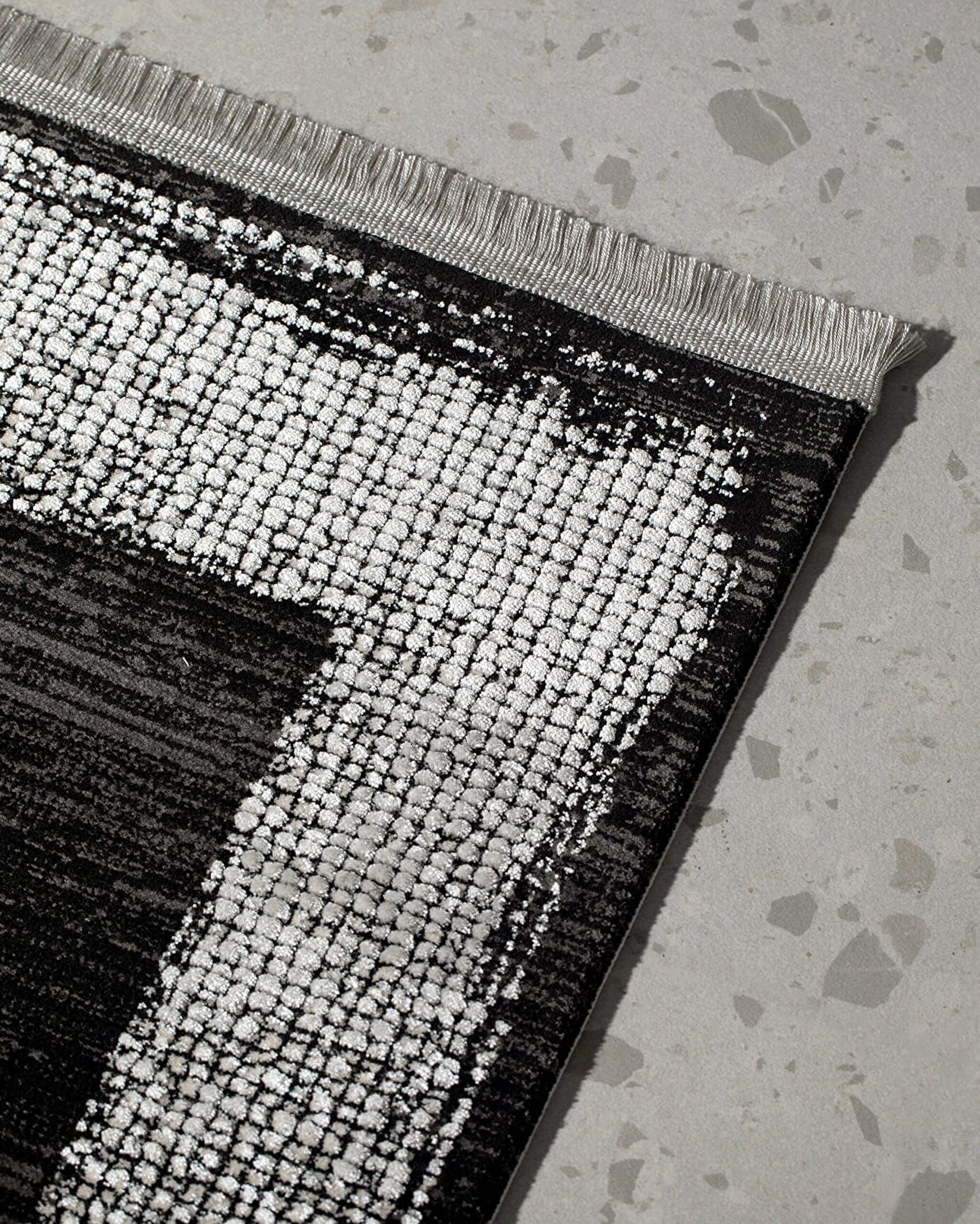 Tapis Ardenne - Noir - 160x230 cm - 6