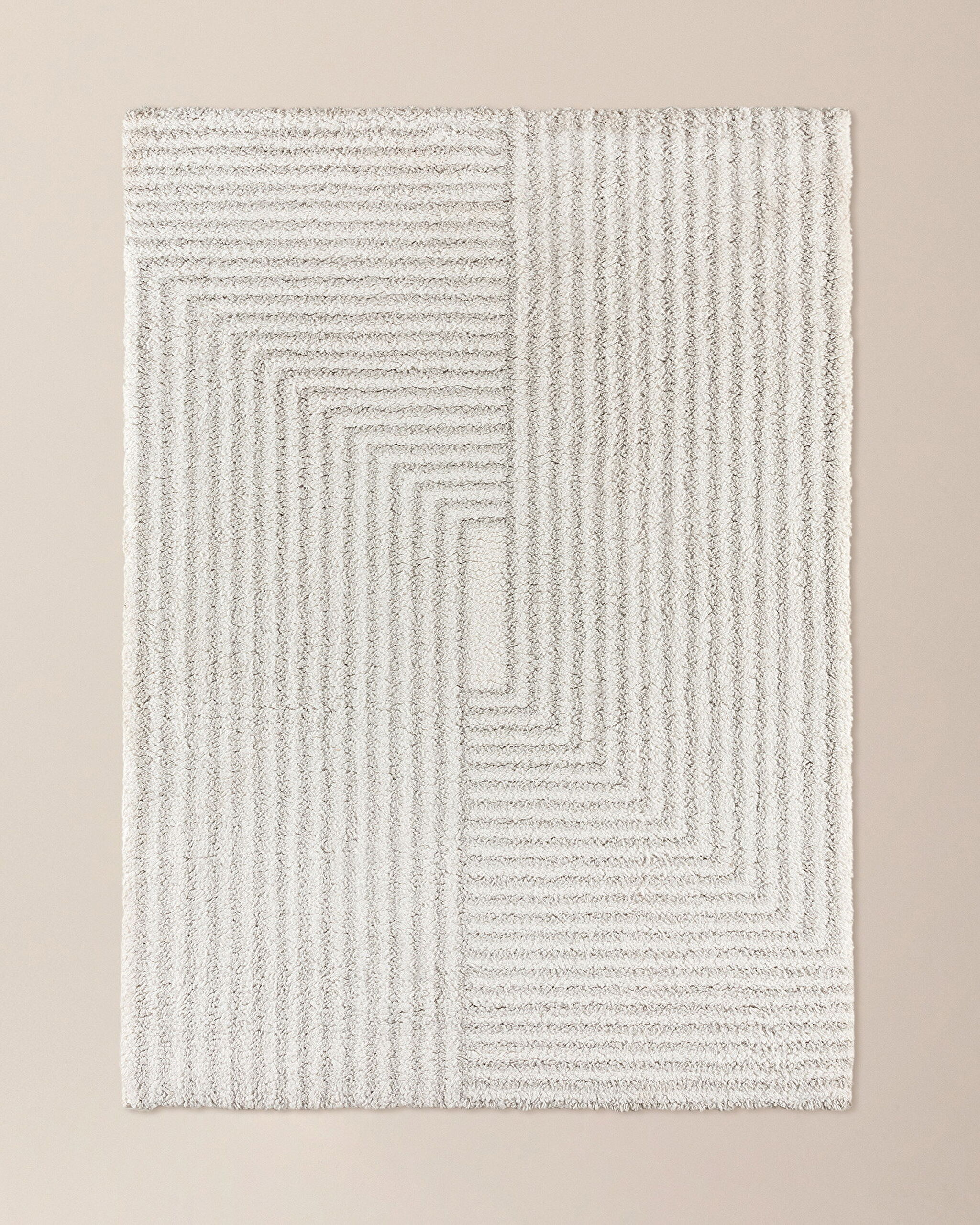 ⁠ Χαλί Comedie - Λευκό - 120x180 cm_0}