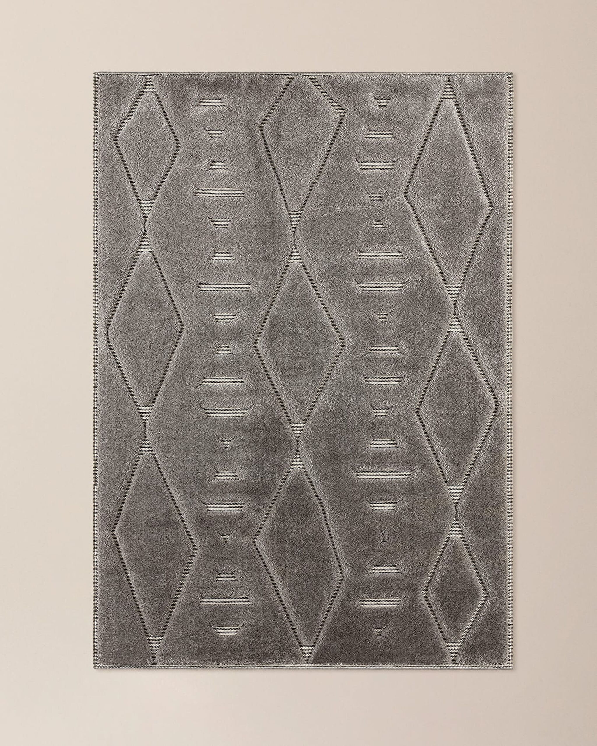 Tapis Edgard - Gris - 80x300 cm - 0