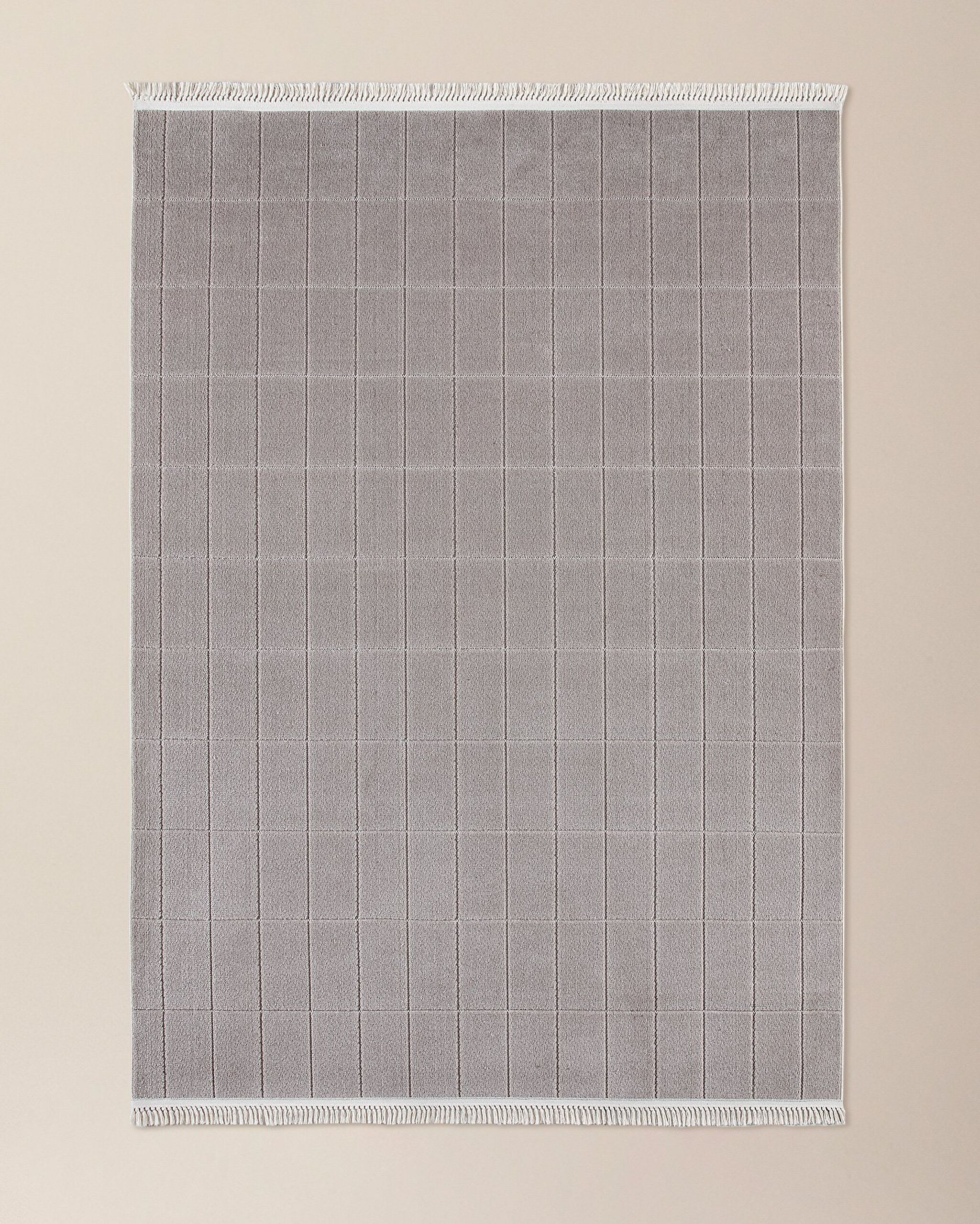 Crochet Halı - Bej - 80x300 cm - 0