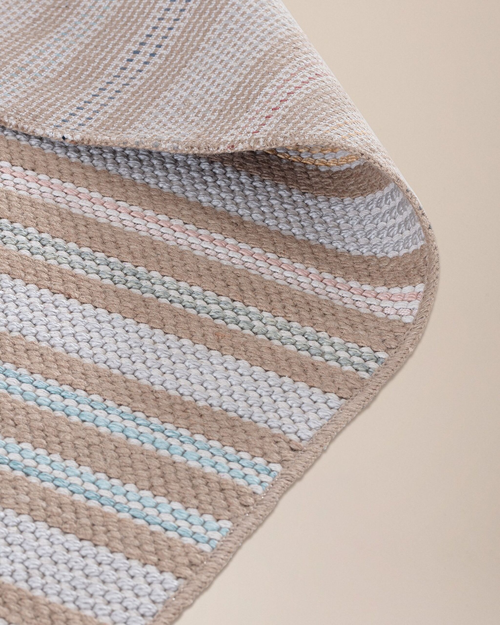 Laila Tapijt - Beige/Blauw - 200x300 cm - 2