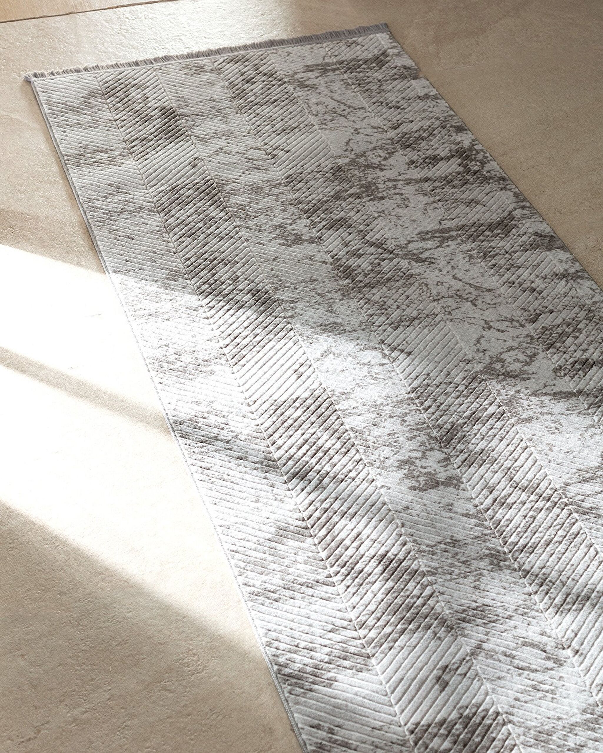 Eze Tapijt - Grijs - 80x300 cm - 4