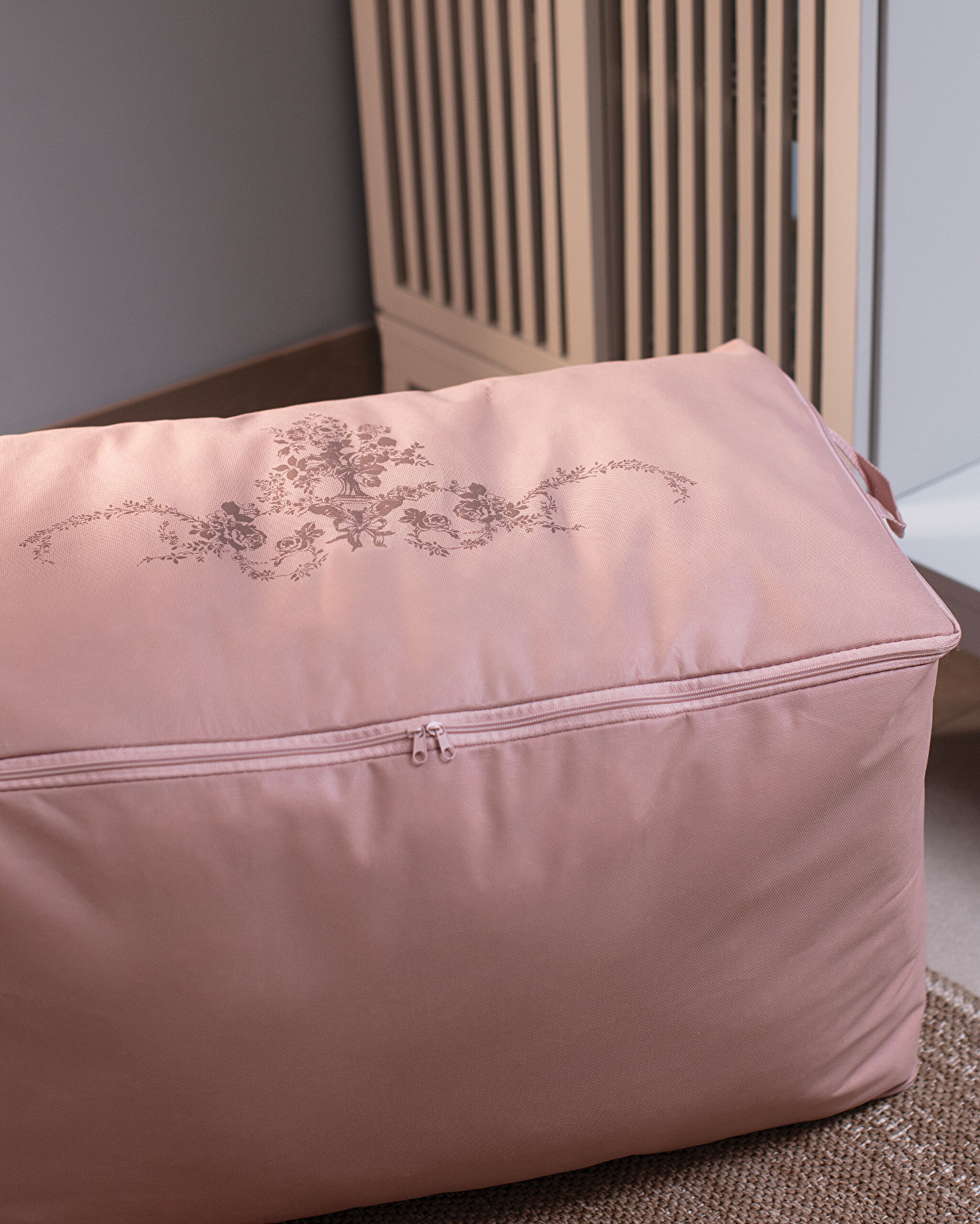 Sac de selle imprimé à motif de fleurs - 3