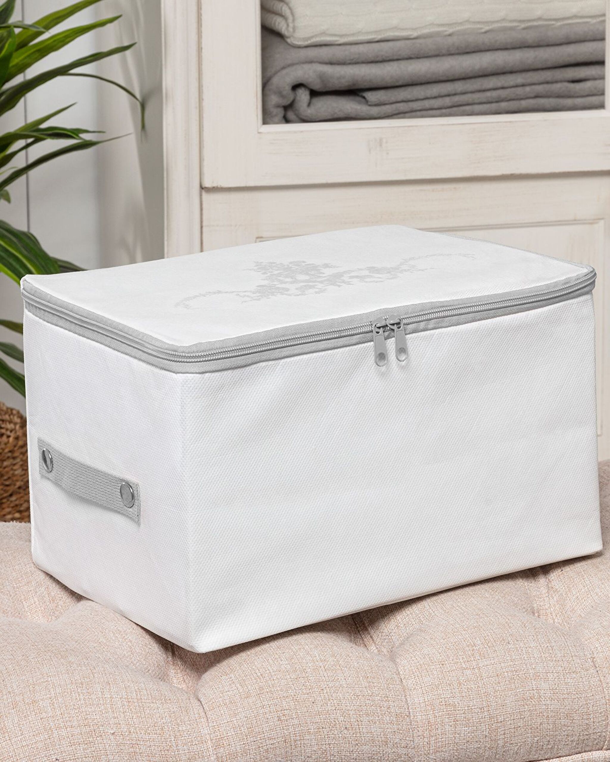 Floral Gemusterter Stoff - 0