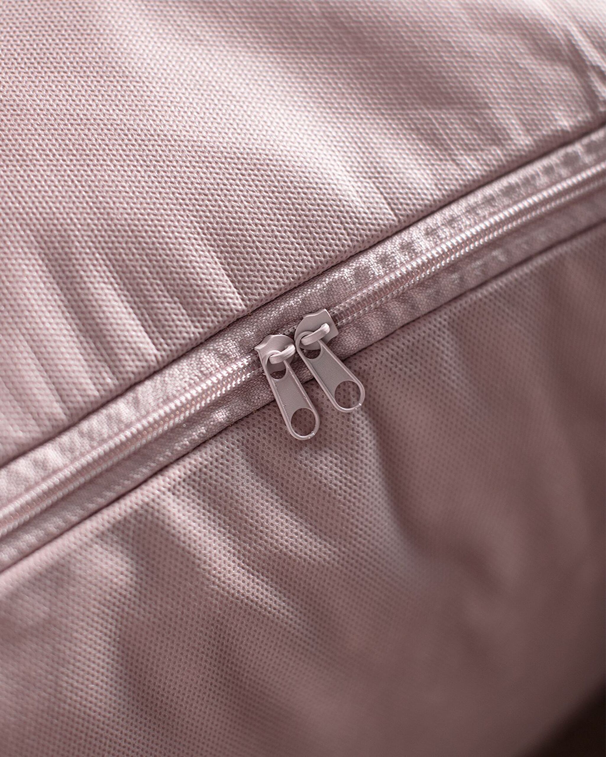 Sacoche à imprimé floral - Poudre - 64x41x35 cm - 2