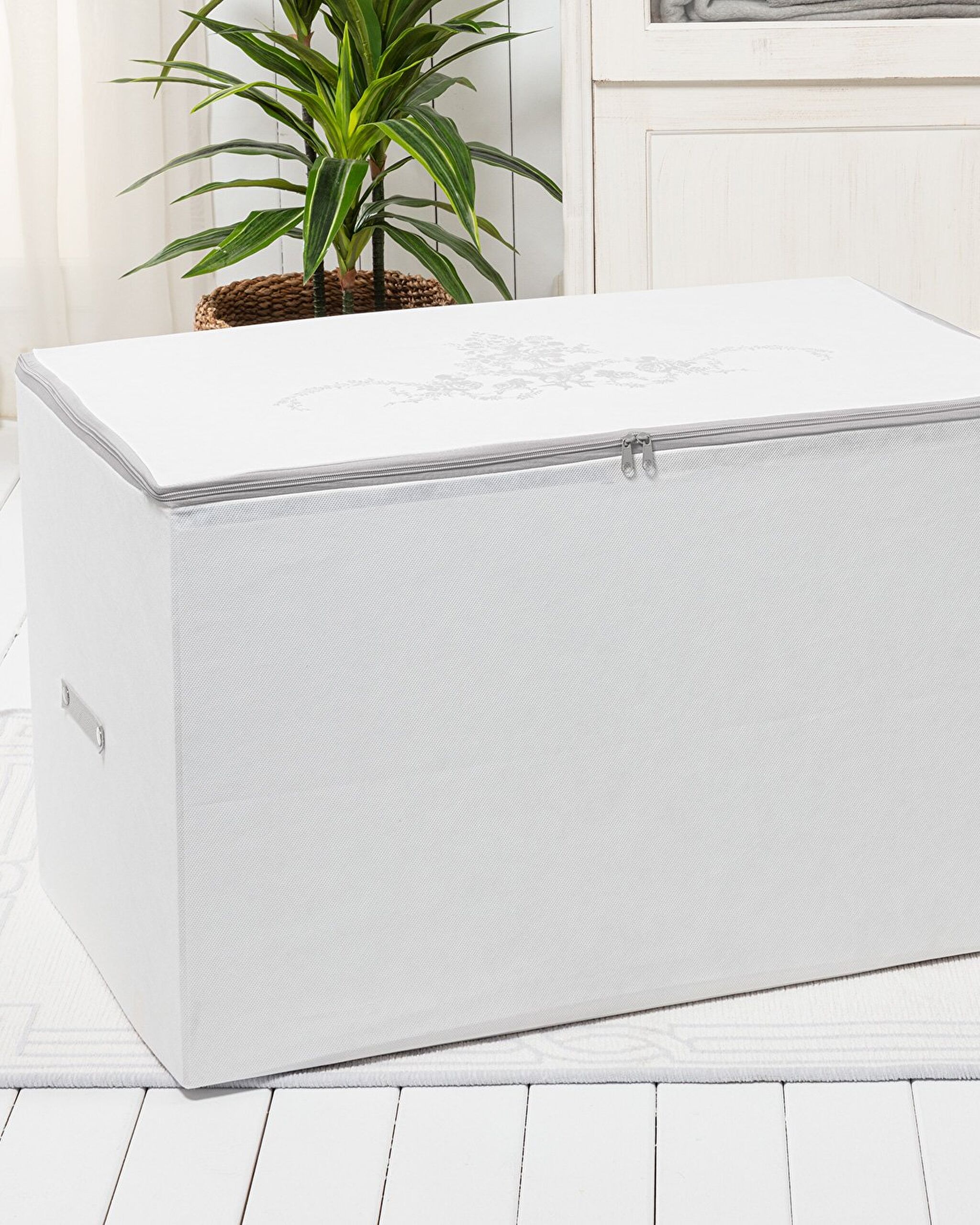 Çiçek Desen Baskılı Hurç - 0