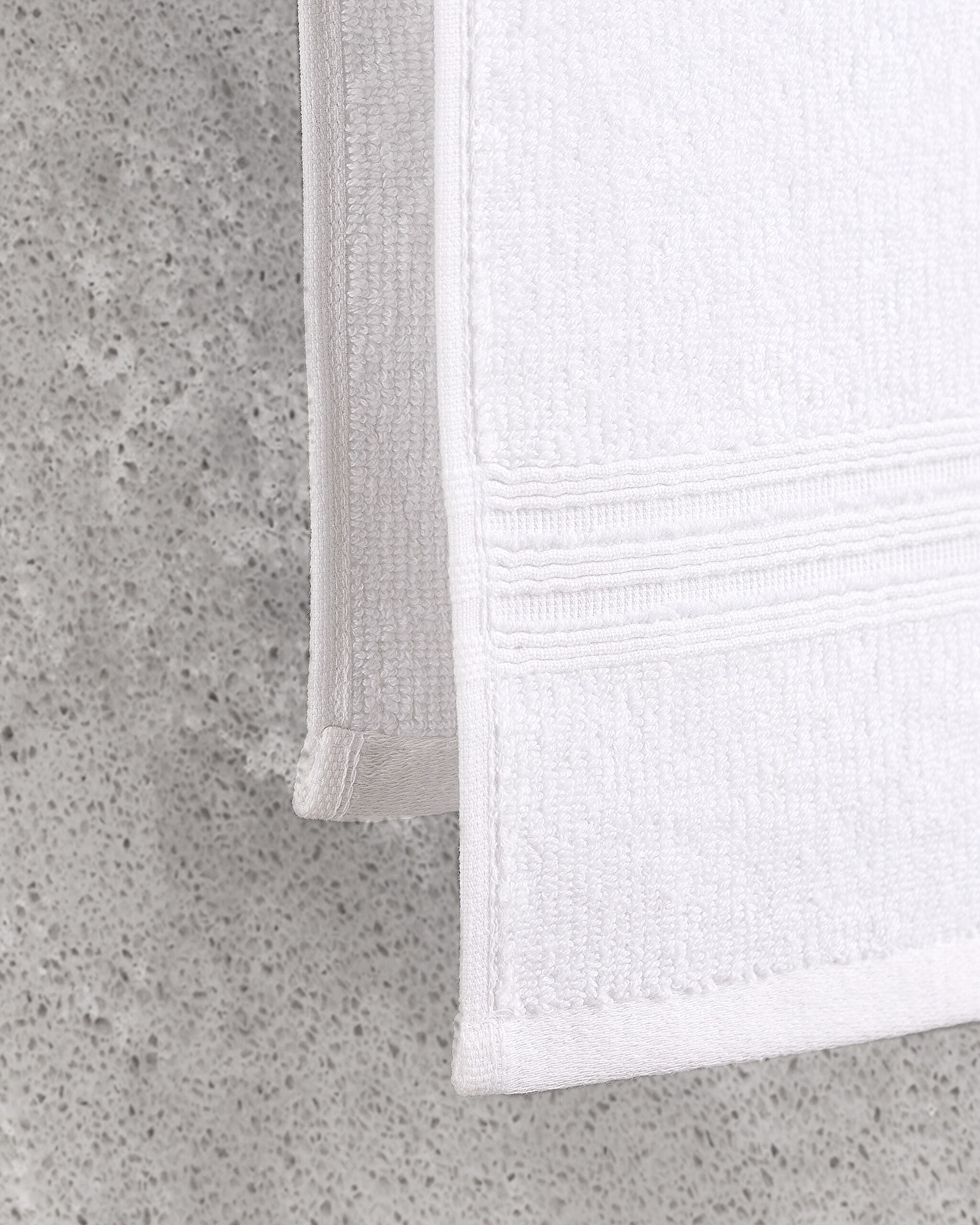 Stripe Dobby Face Towel - Hotel Collection - 2