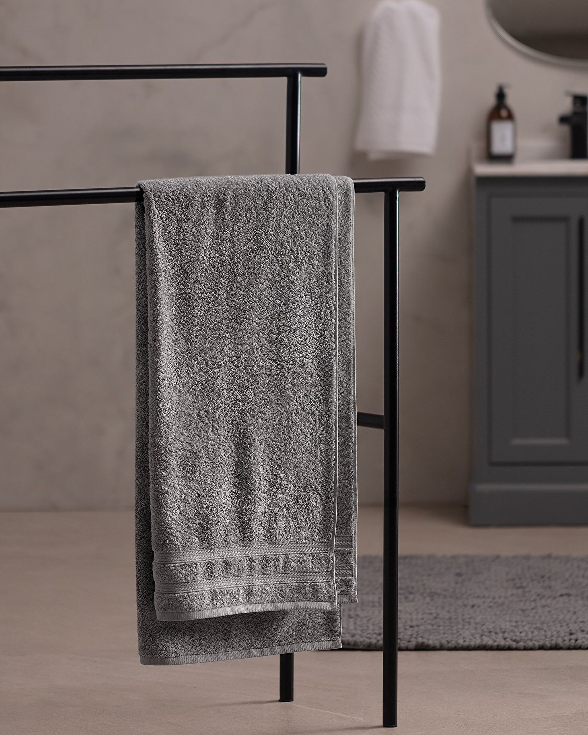 Ryella Armürlü Banyo Havlusu - Otel Koleksiyon - 0