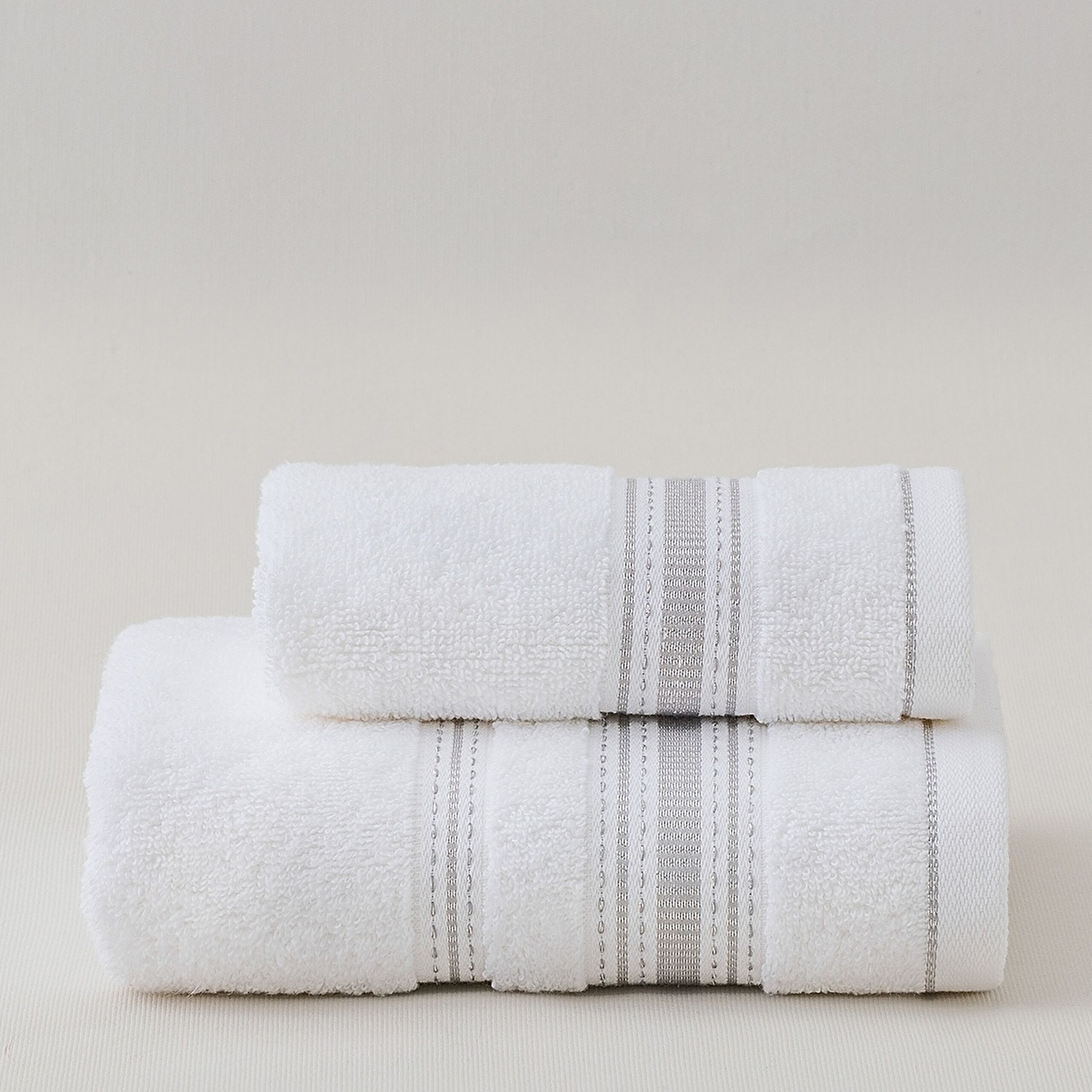 Joetta Face Towel - White - 50x80 cm - 1