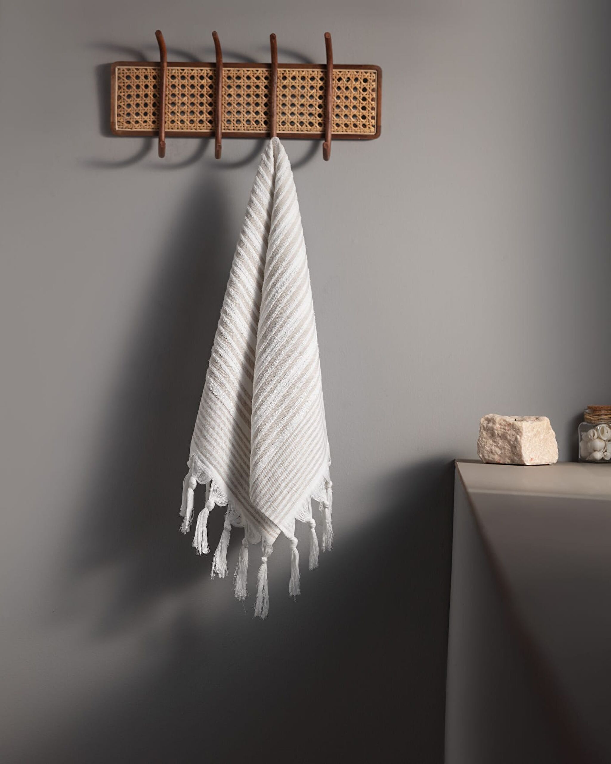 Pile Turkish Bath Face Towel - 0