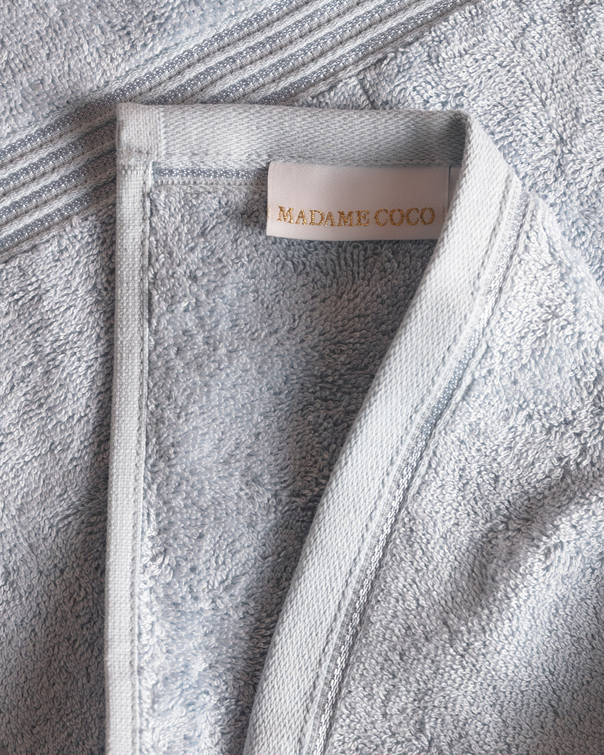 Clarette Banyo Havlusu - Soft Mavi - 90x150 cm - 3