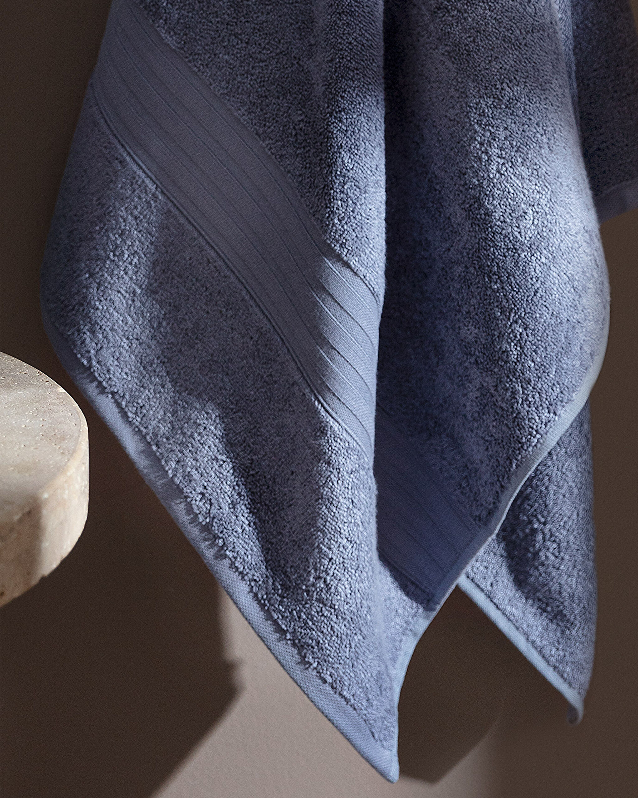 Martha Banyo Havlusu (TENCEL:trade_mark:) - Koyu Mavi - 80x150 cm - 1