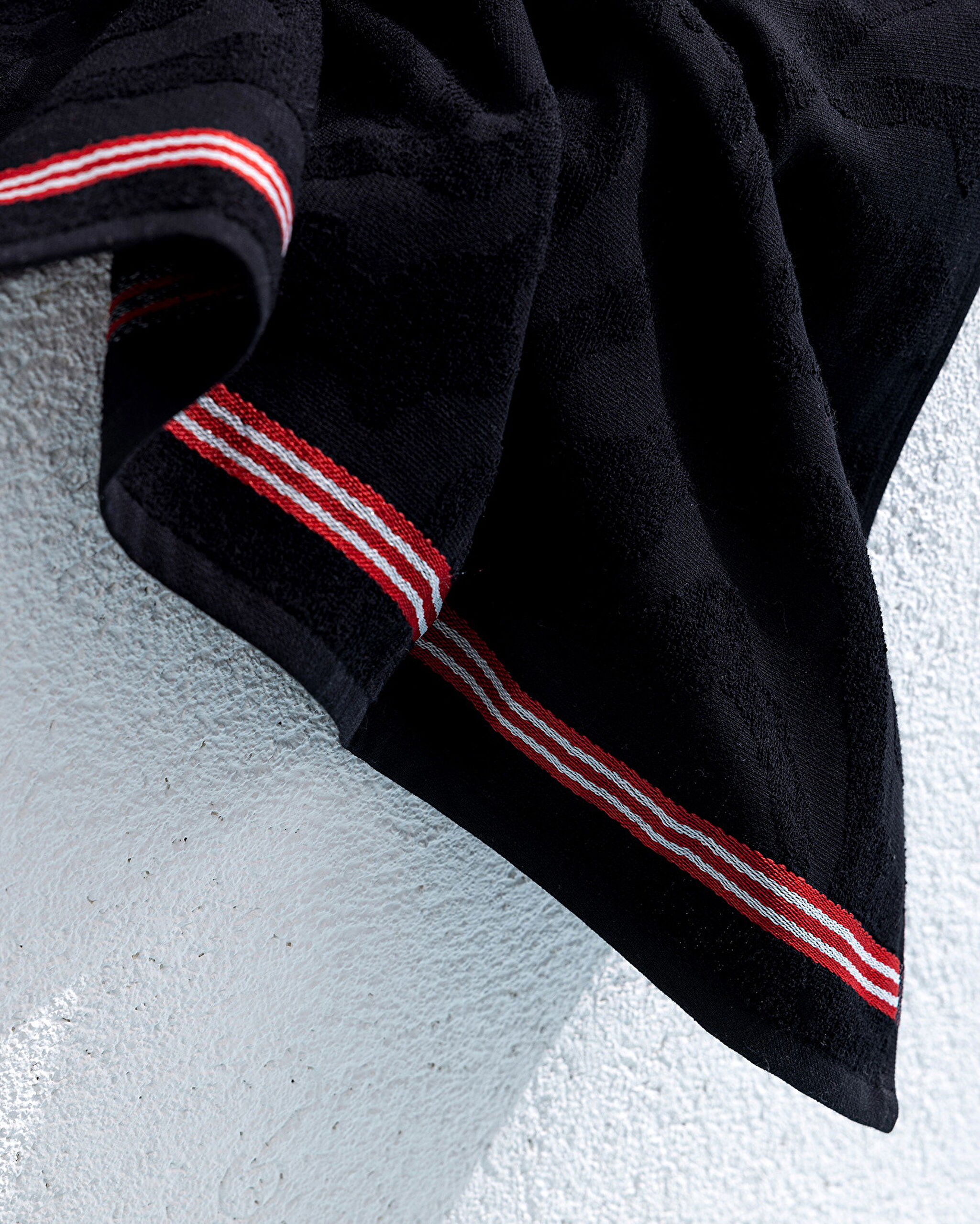 Serviette de Plage Sabre 100% Coton - Noir - 70x150 cm - 2