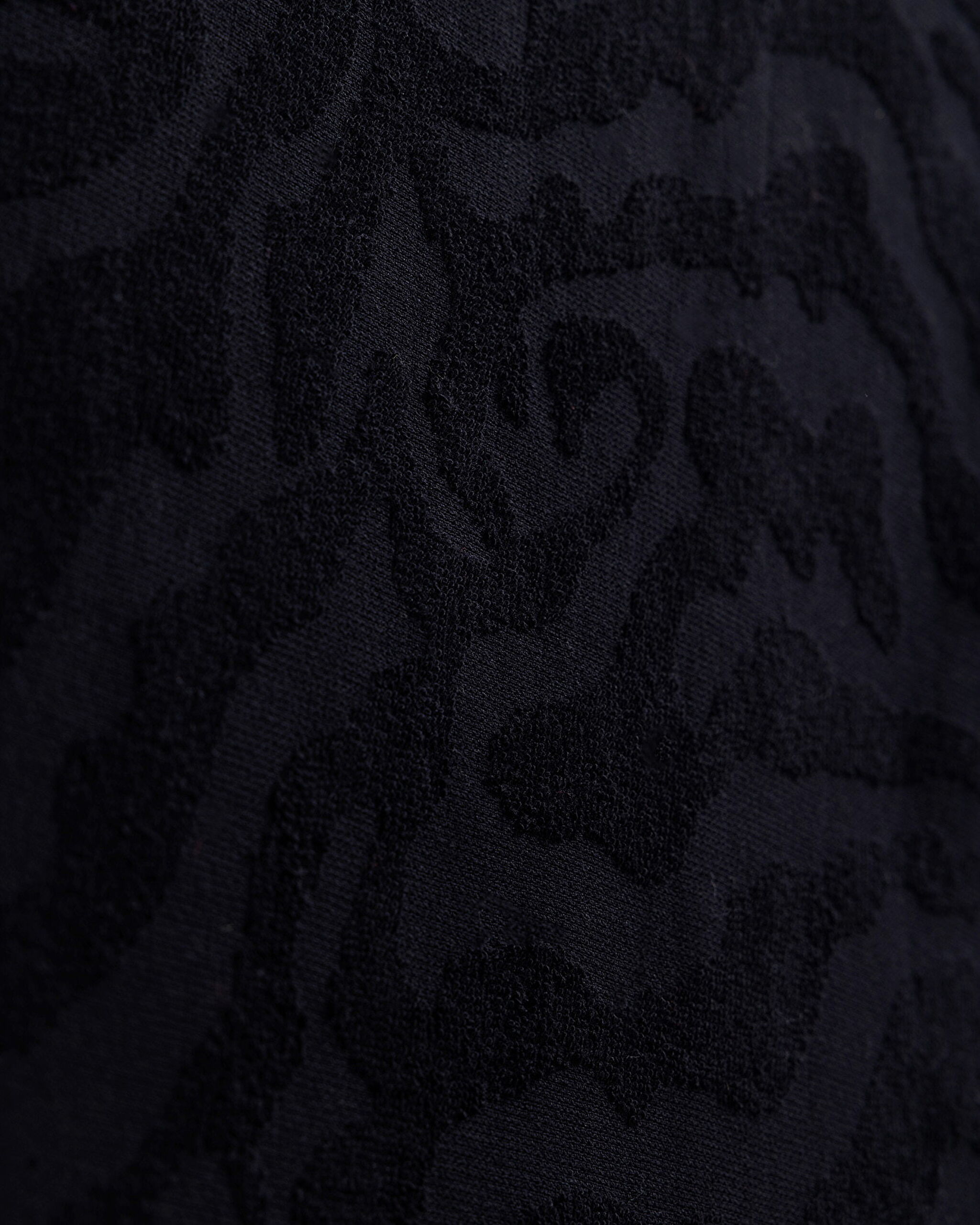 Serviette de Plage Sabre 100% Coton - Noir - 70x150 cm - 1