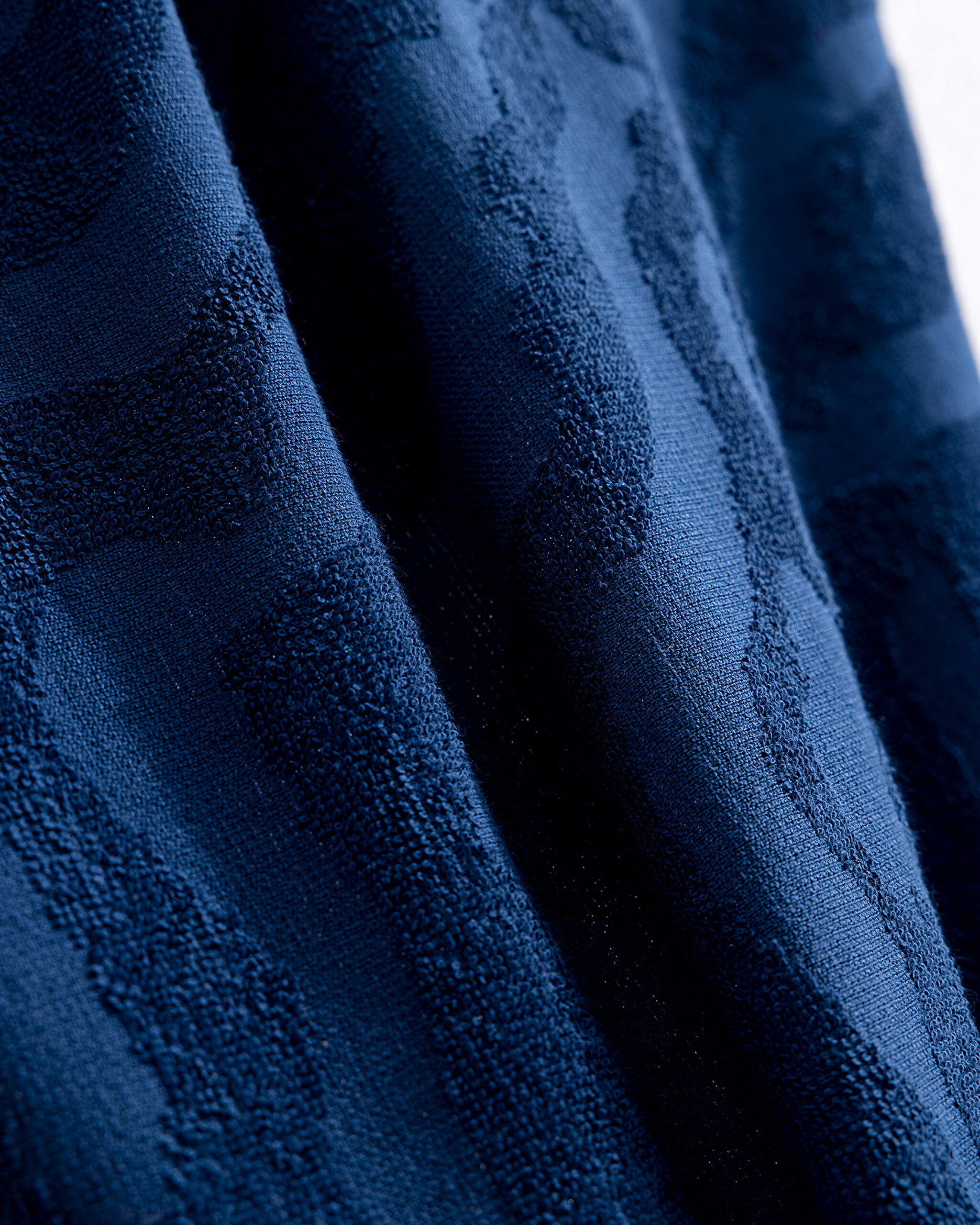 Serviette de Plage Sabre 100% Coton - Bleu Marine - 70x150 cm - 1