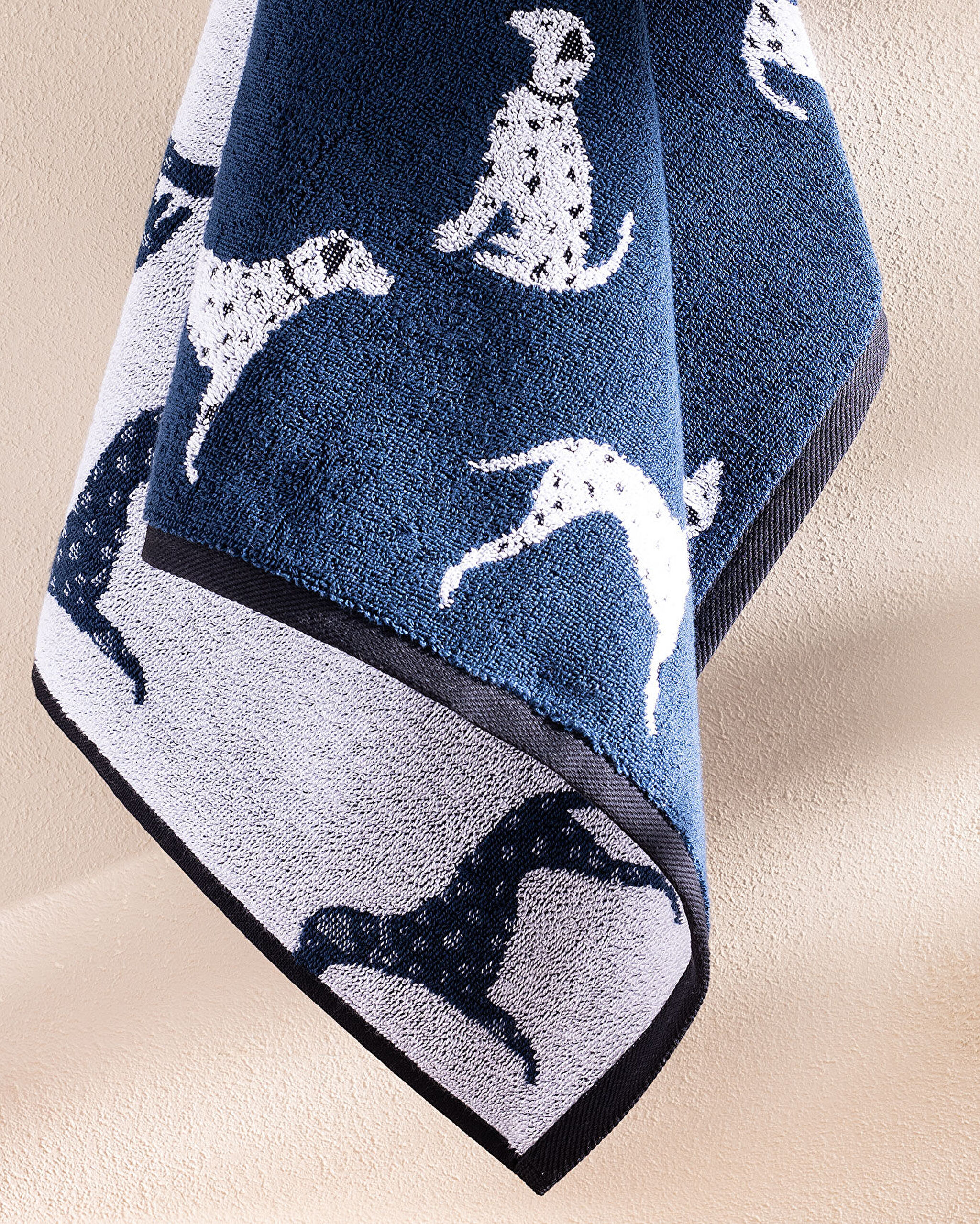 منشفة وجه مصبوغة بخيوط دالماتيان - 2