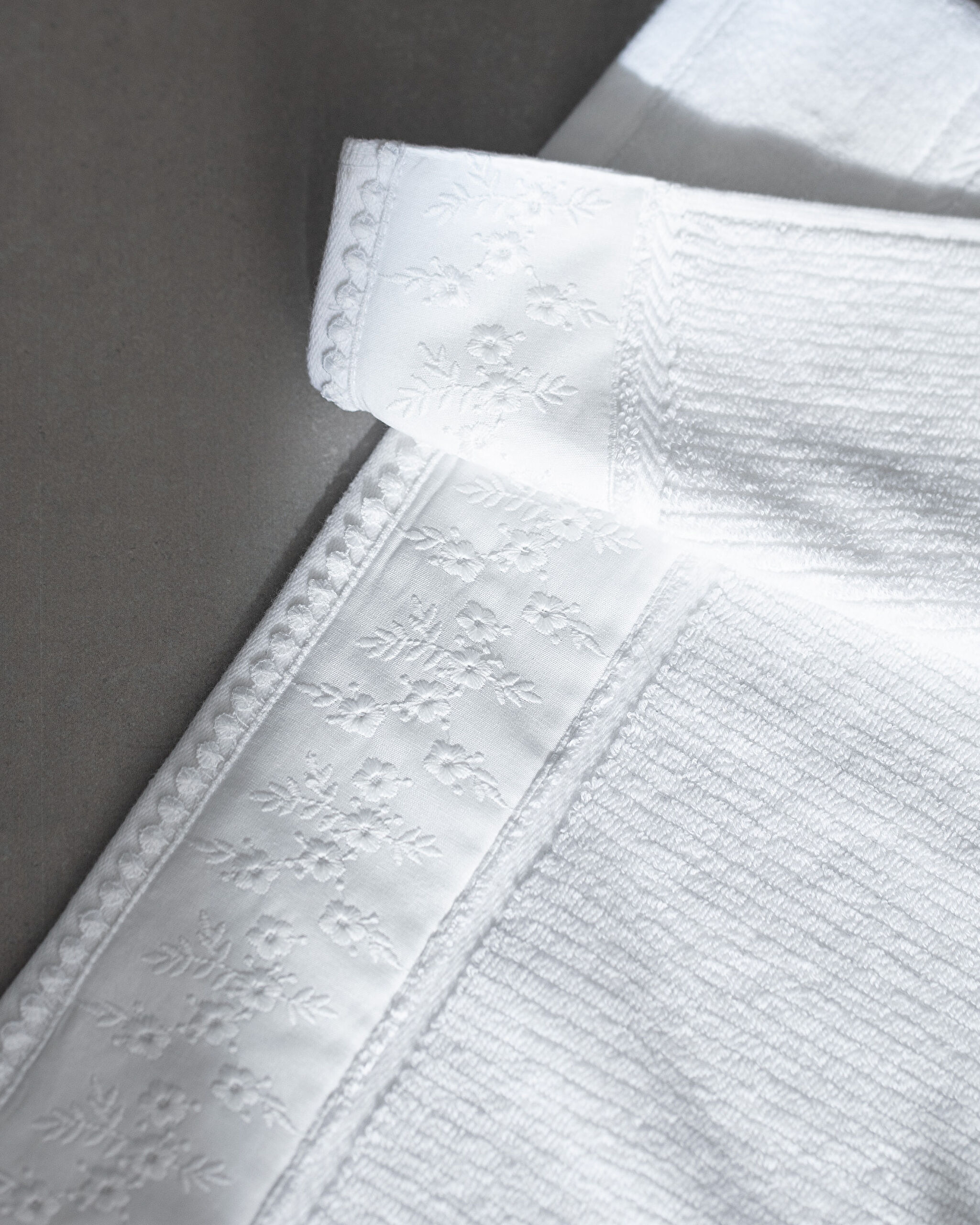 Cataline 100% Cotton Towel Set - White - Luxury Collection - 5