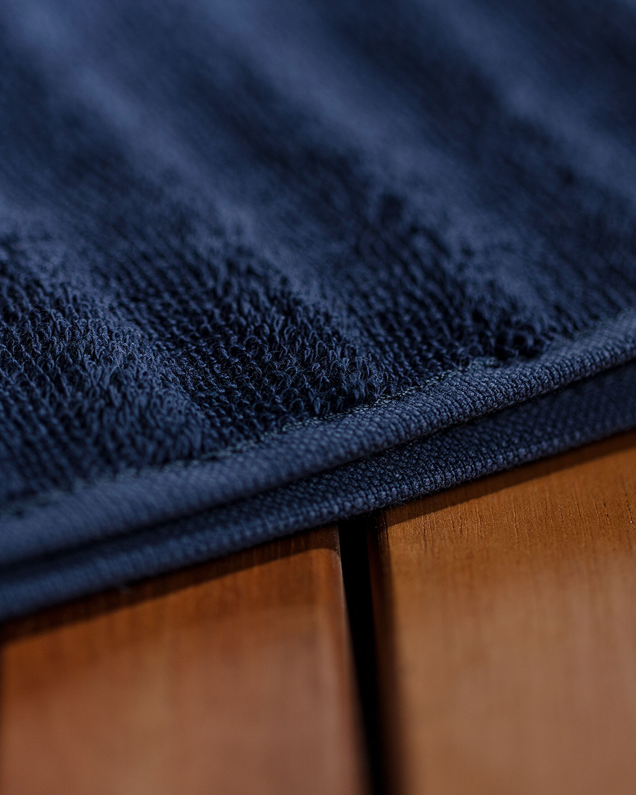 Hugo Lot de 2 Essuie-Mains 100% Coton - Bleu Marine - 2