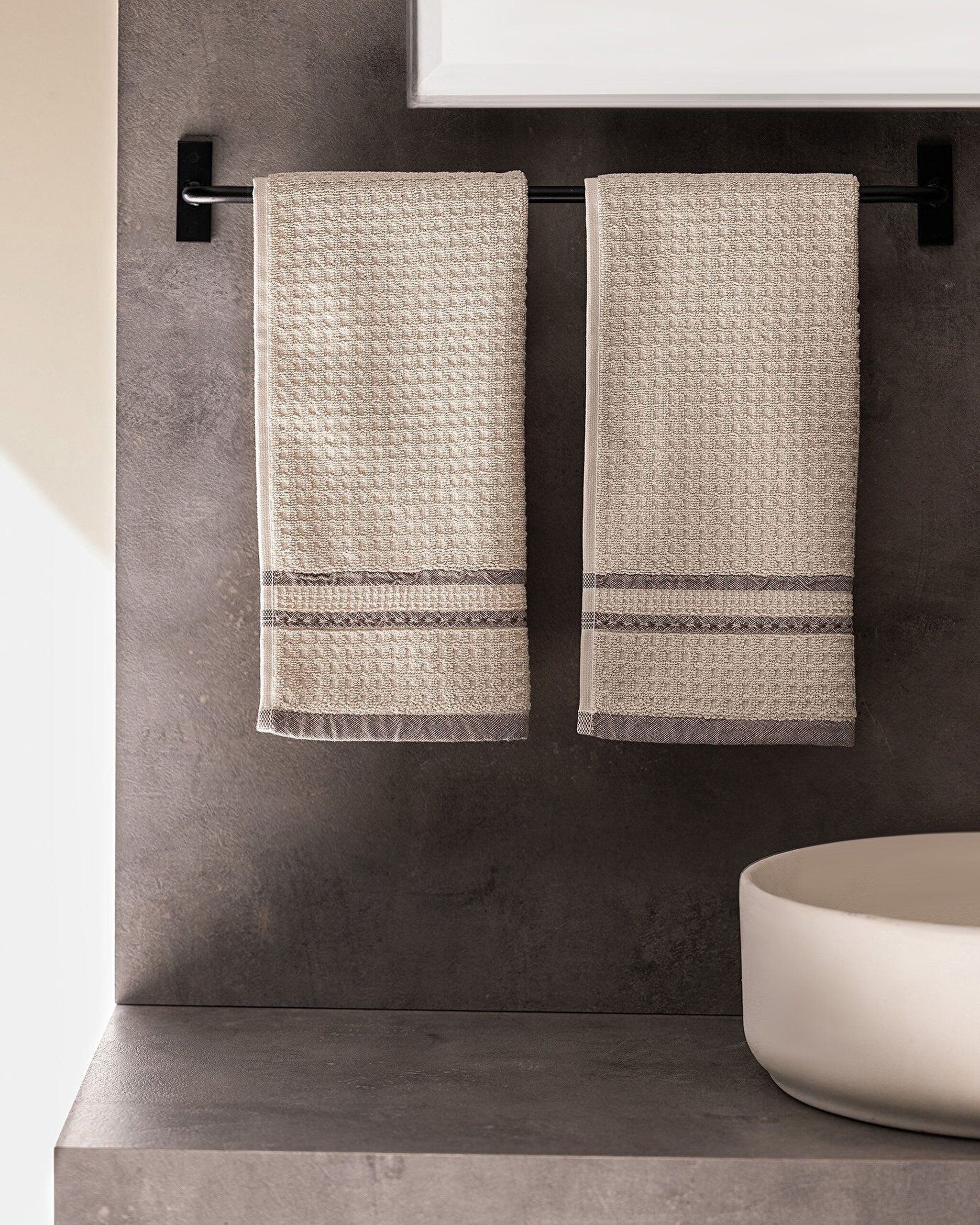 Alissa 2 Pack Hand Towel - 0