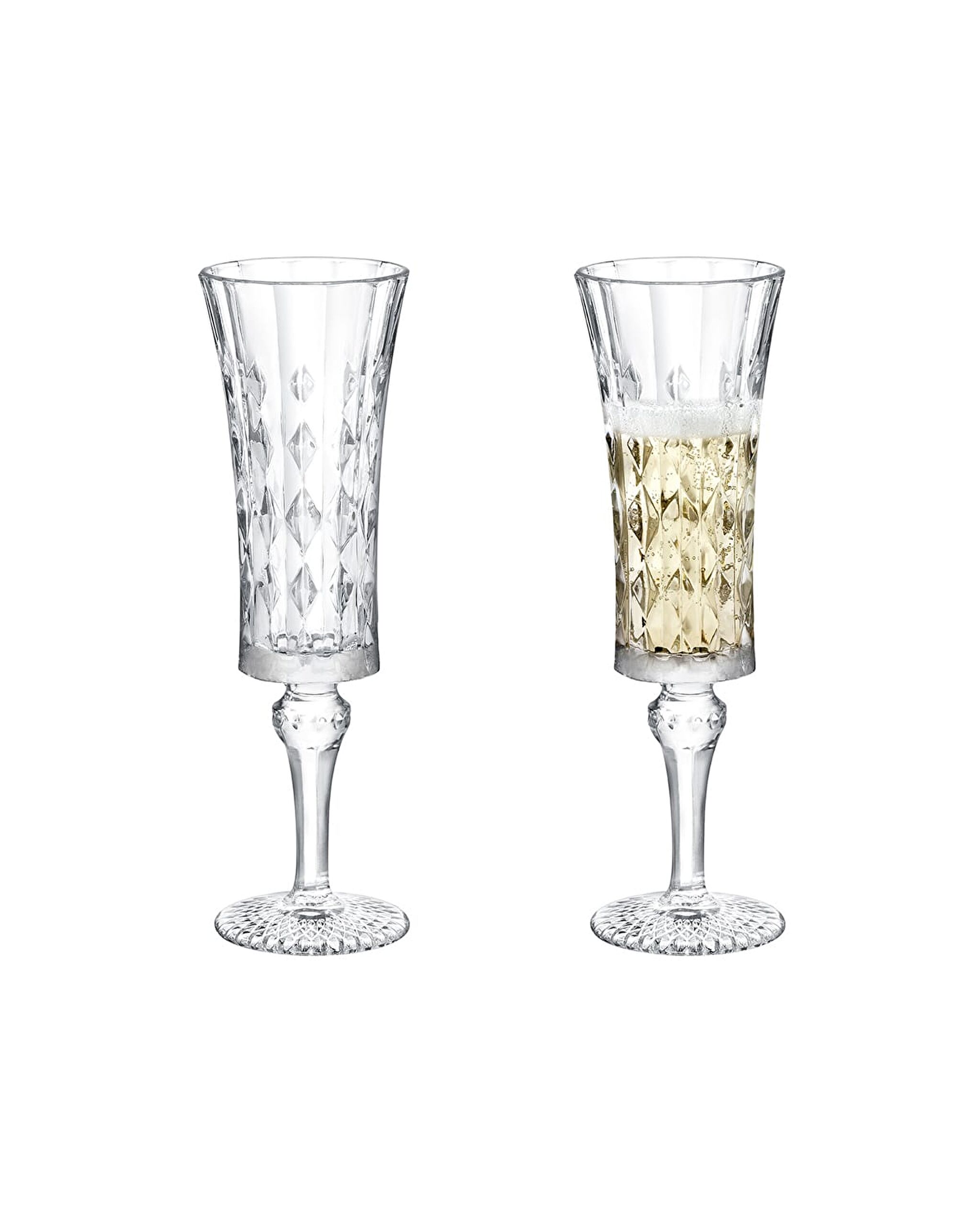 Stephanie Set of 4 Thin and Tall Glasses - 1