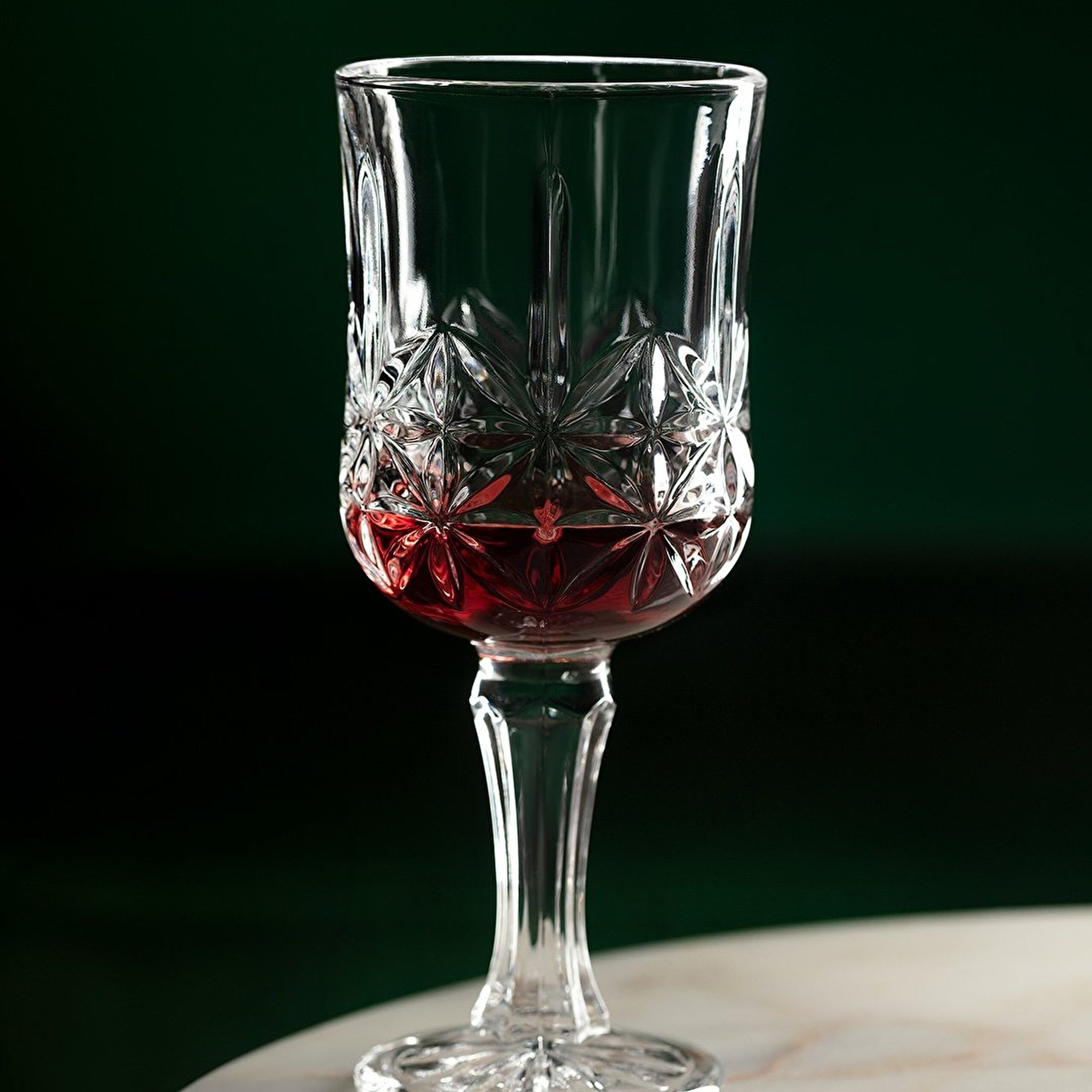 Estee 4-piece Tall Wine Glass Set - 0