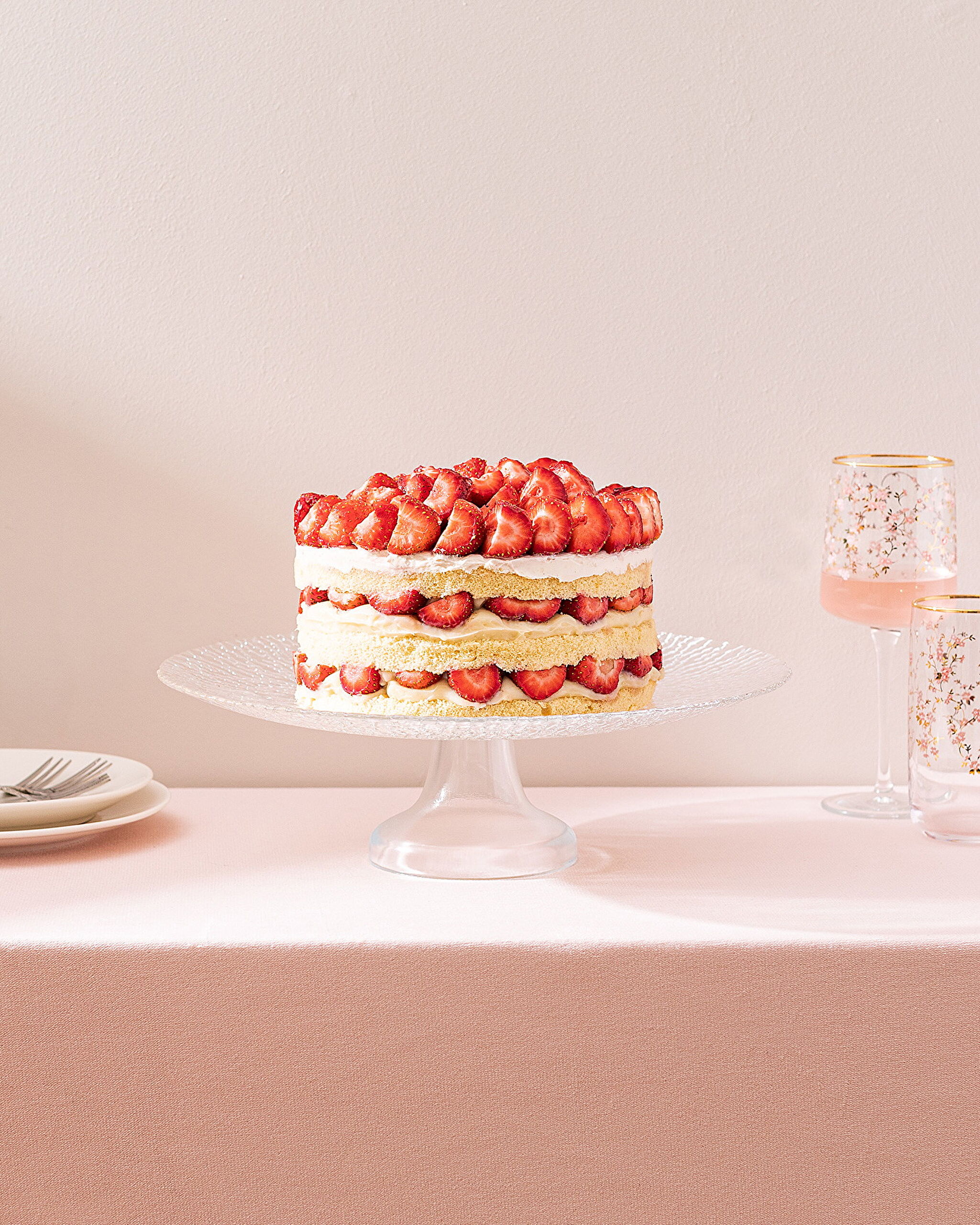 Granville Cake Plate 33 Cm - 0