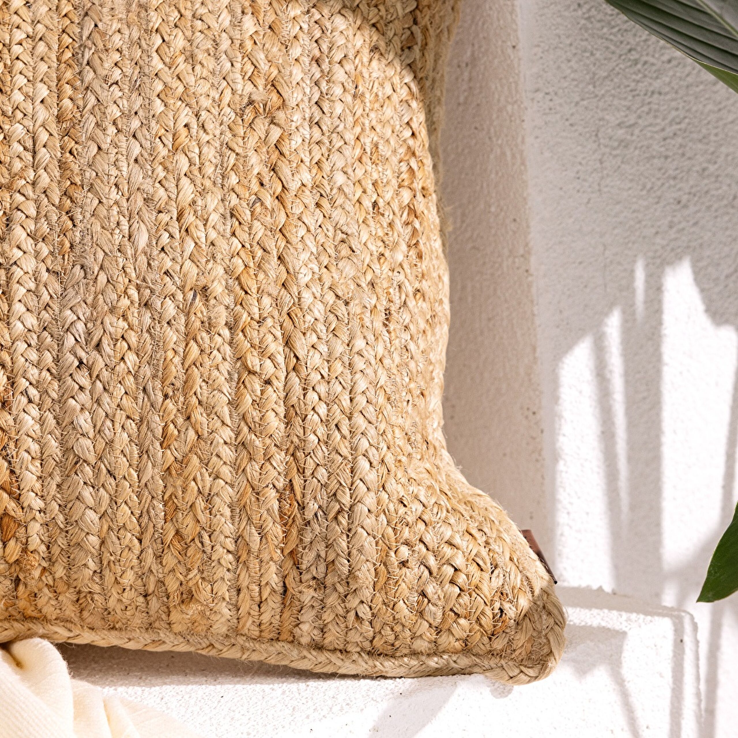 Housse de Coussin Louvre - Naturel - 50x50 cm - 1