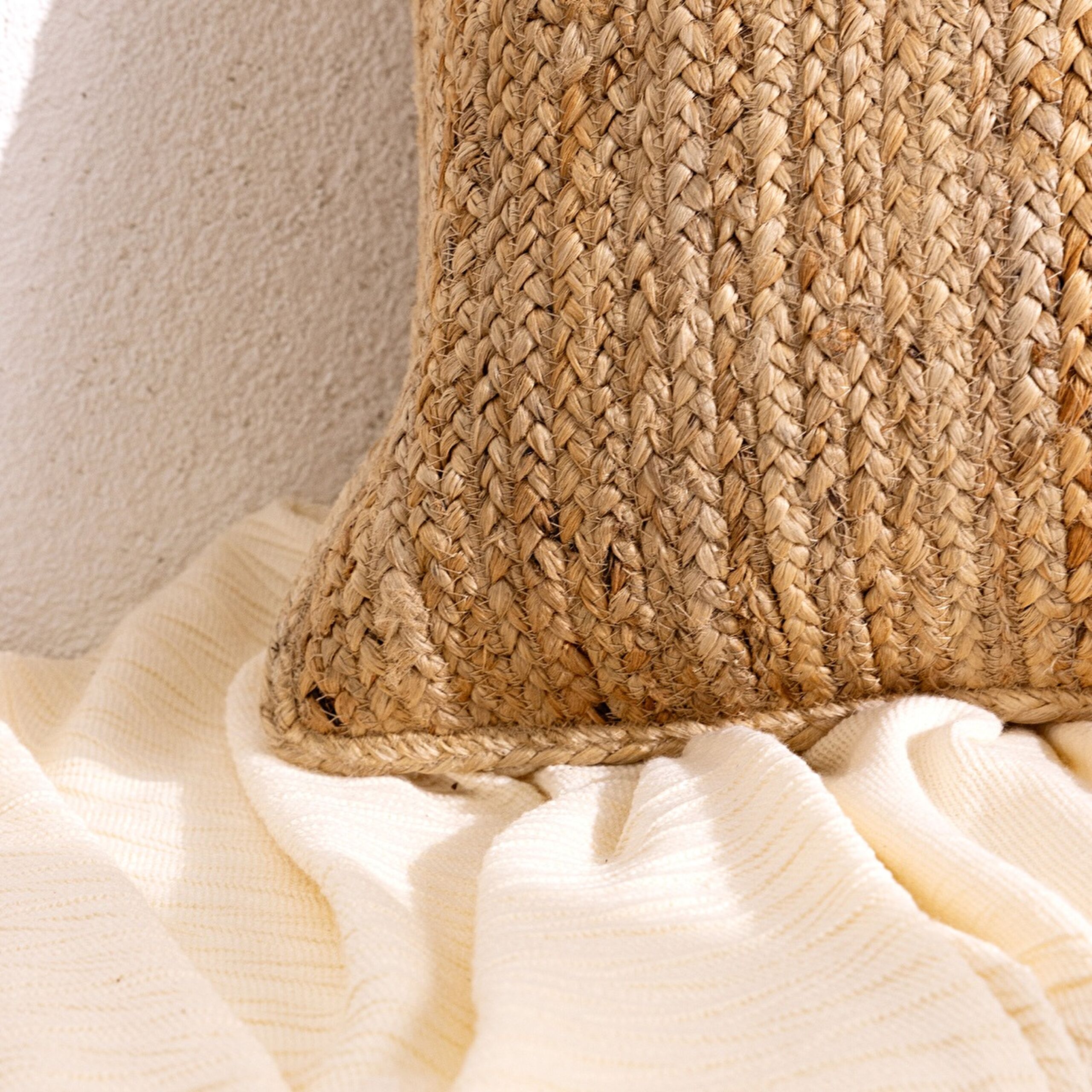 Housse de Coussin Louvre - Naturel - 50x50 cm - 2