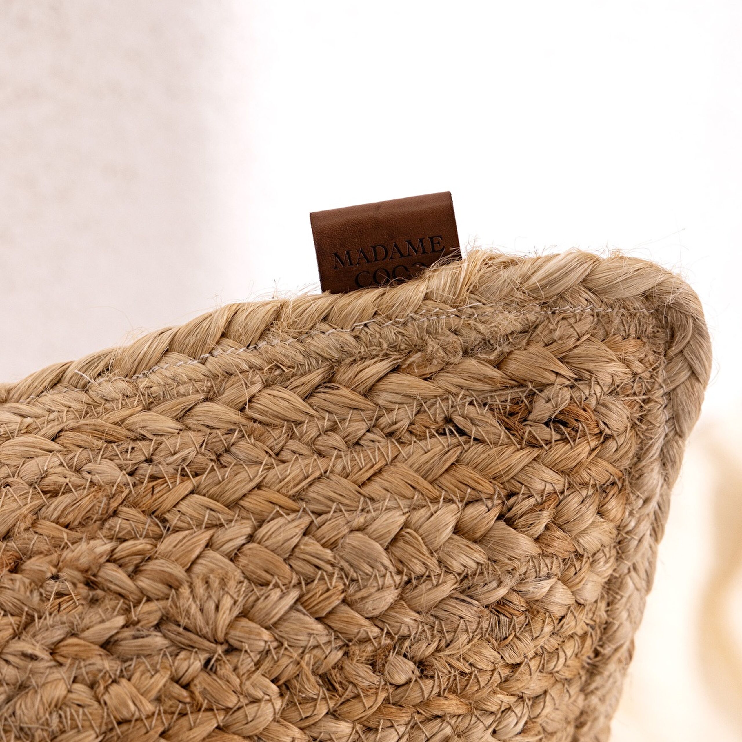 Housse de Coussin Louvre - Naturel - 50x50 cm - 3