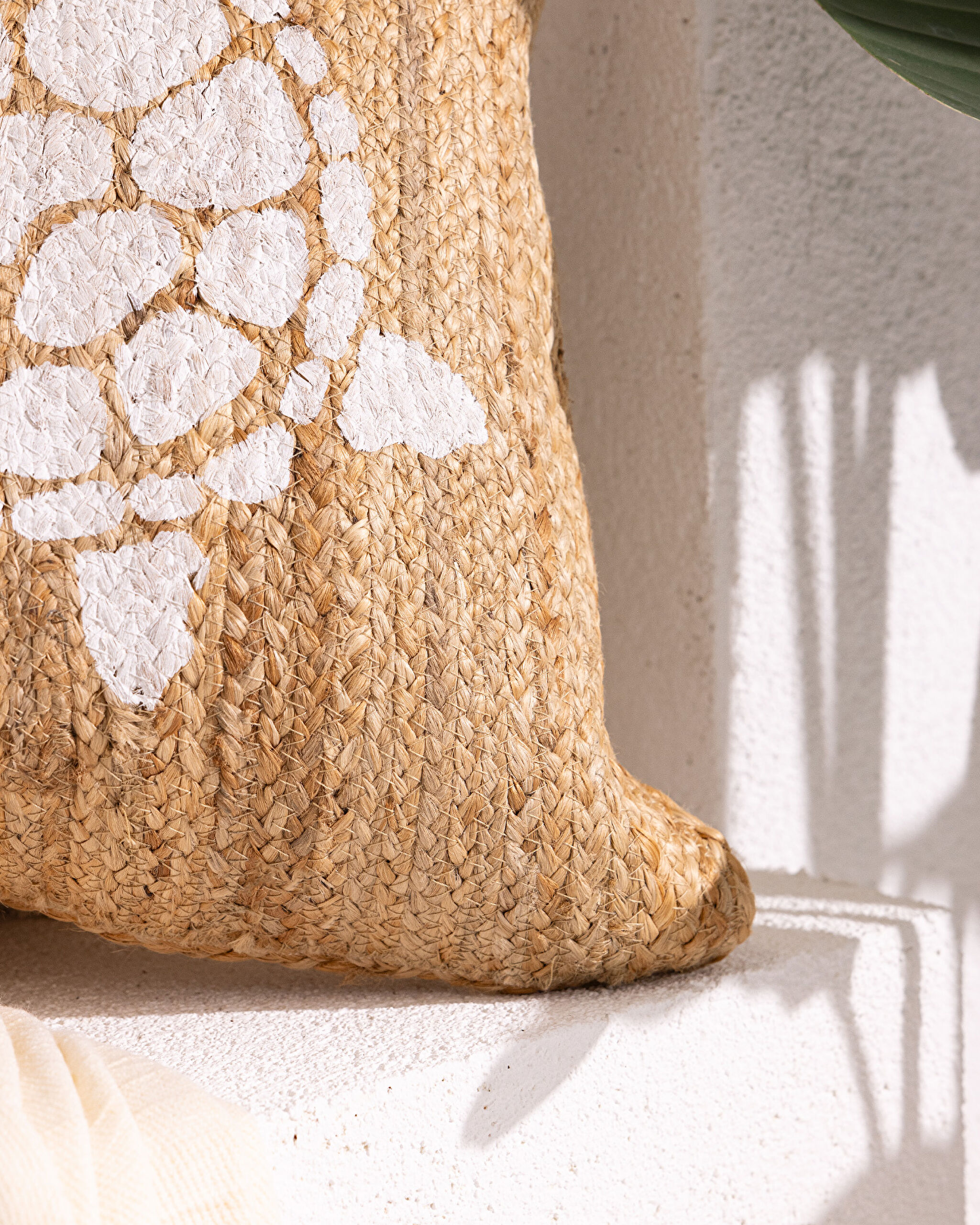 Housse de Coussin en Jute Trianon - Naturel - 50x50 cm - 1