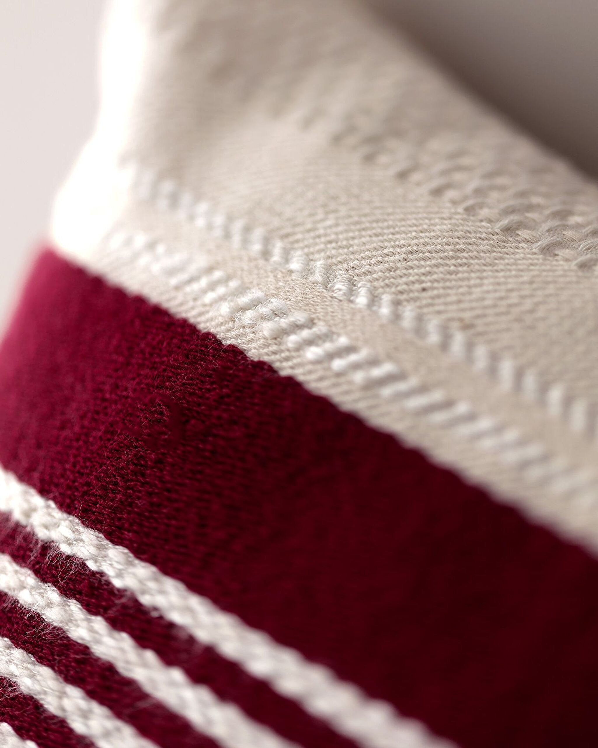 Housse de Coussin Virlet 100% Coton - Rouge - 45x45 cm - 2