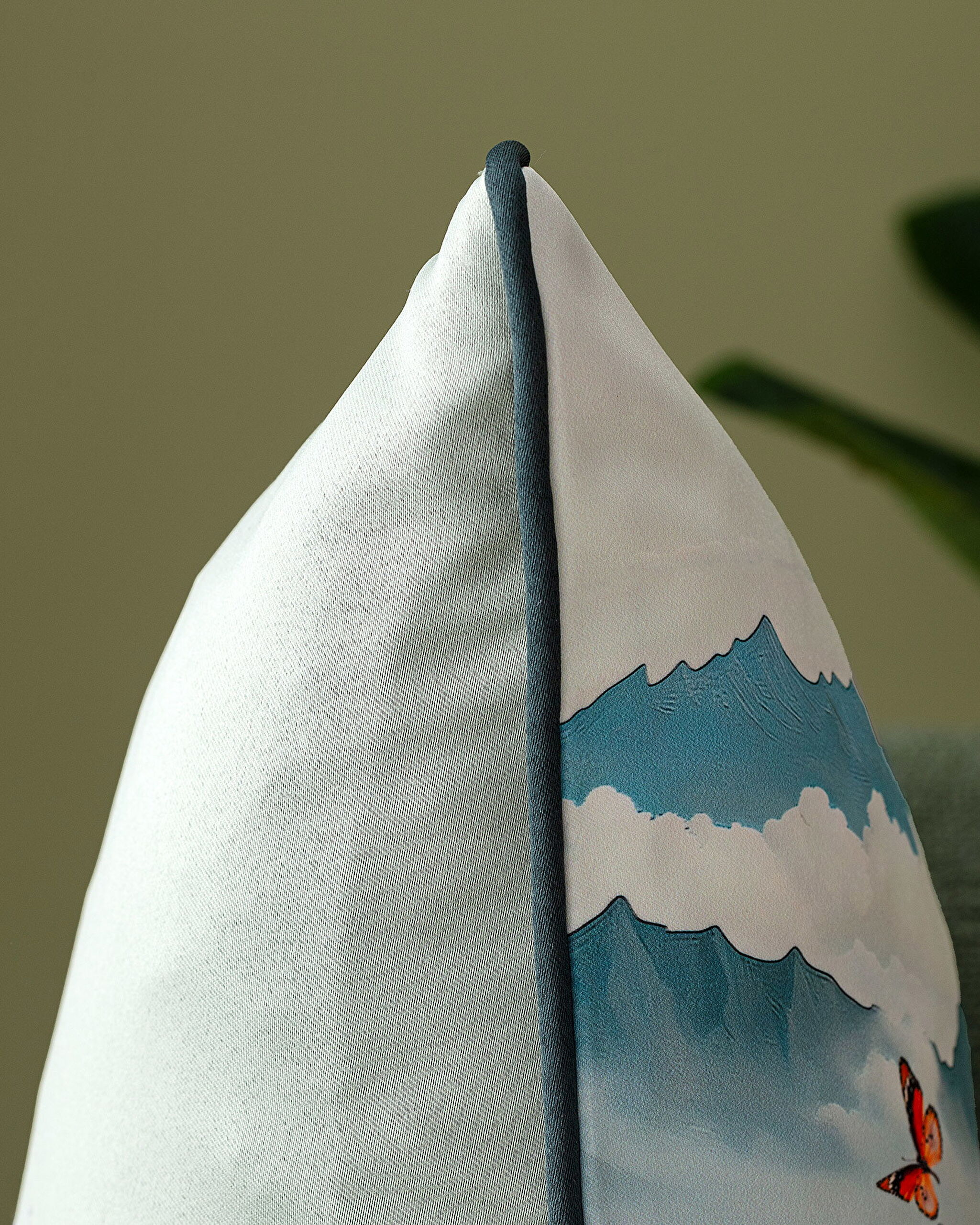 Papillon Sierkussenhoes - Groen - 43x43 cm - 3