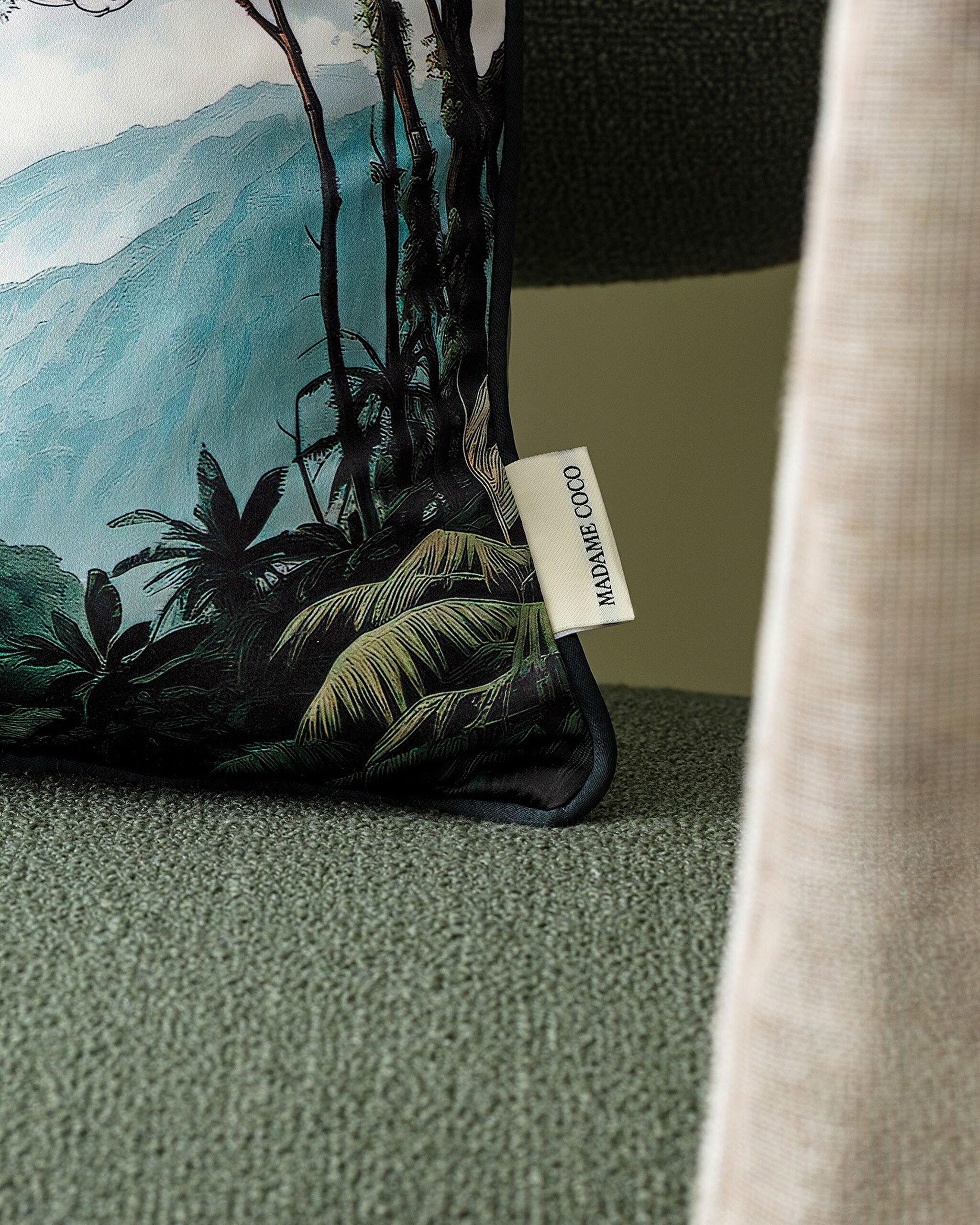 Papillon Sierkussenhoes - Groen - 43x43 cm - 2