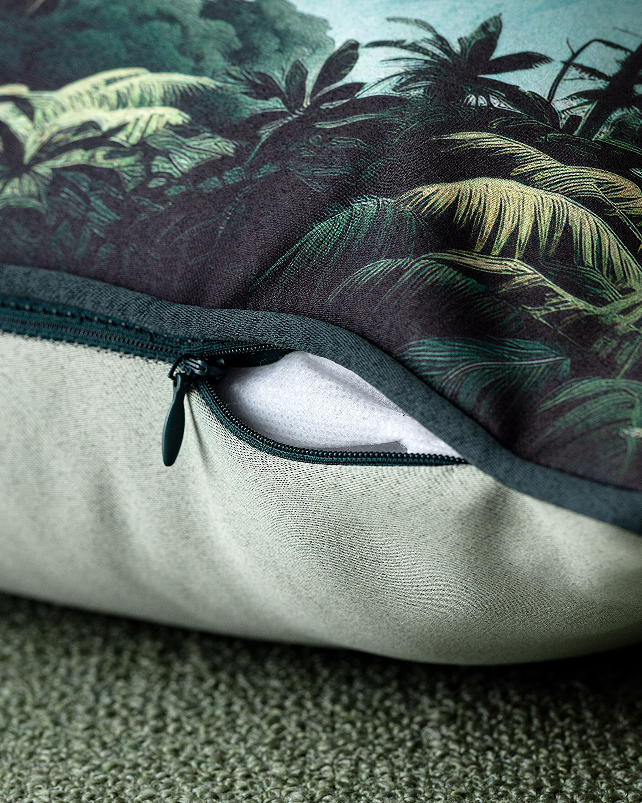 Paradis Throw Pillow Cover - Green - 30x50 cm - 4